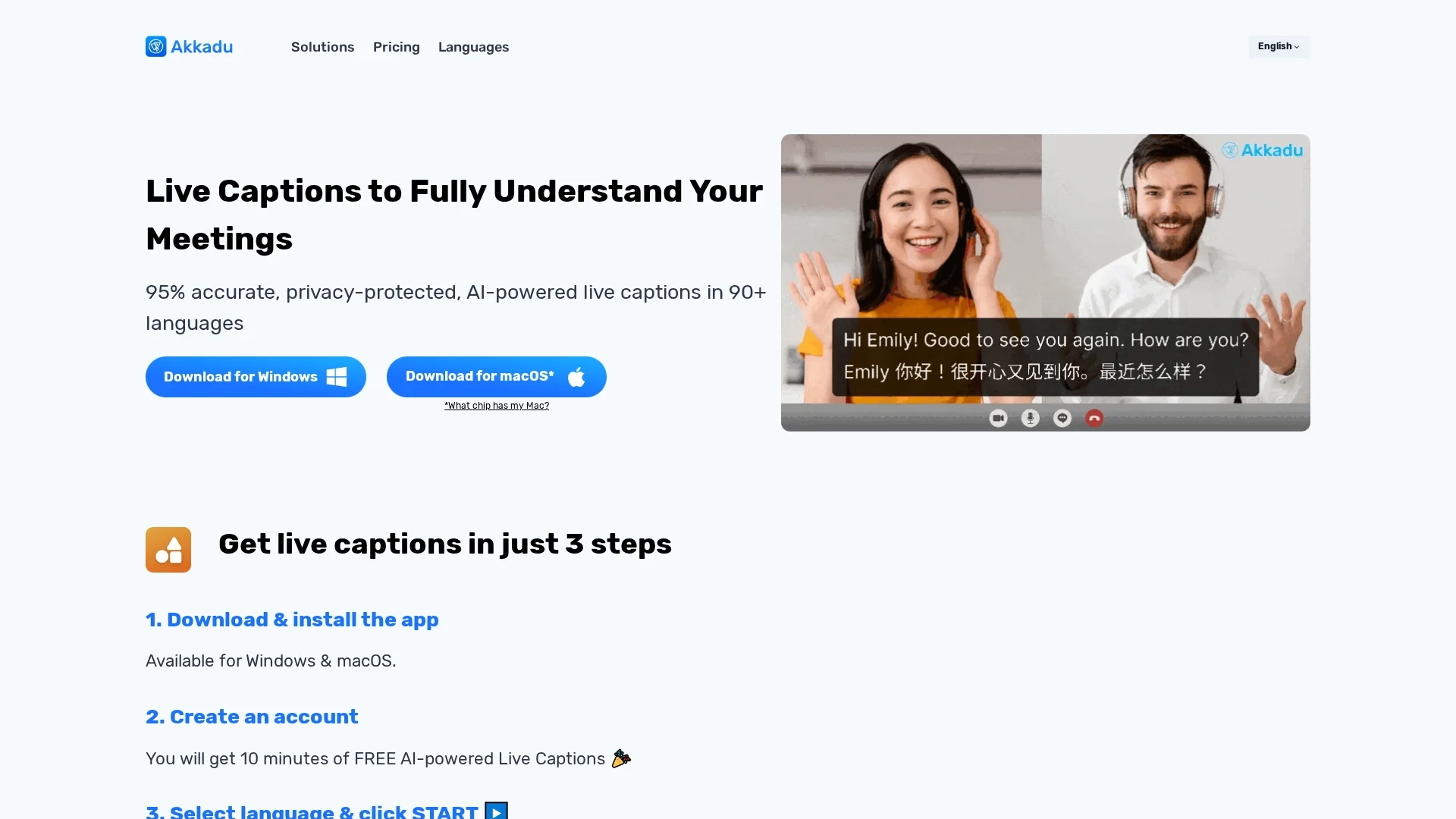 akkadu-ai-subtitles homepage