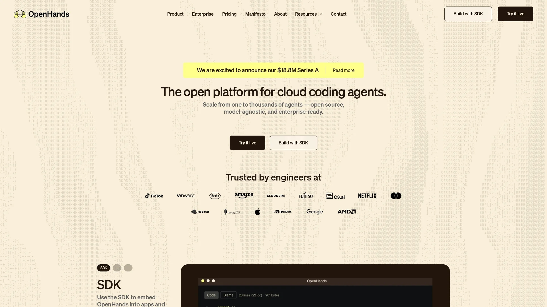 all-hands-ai homepage