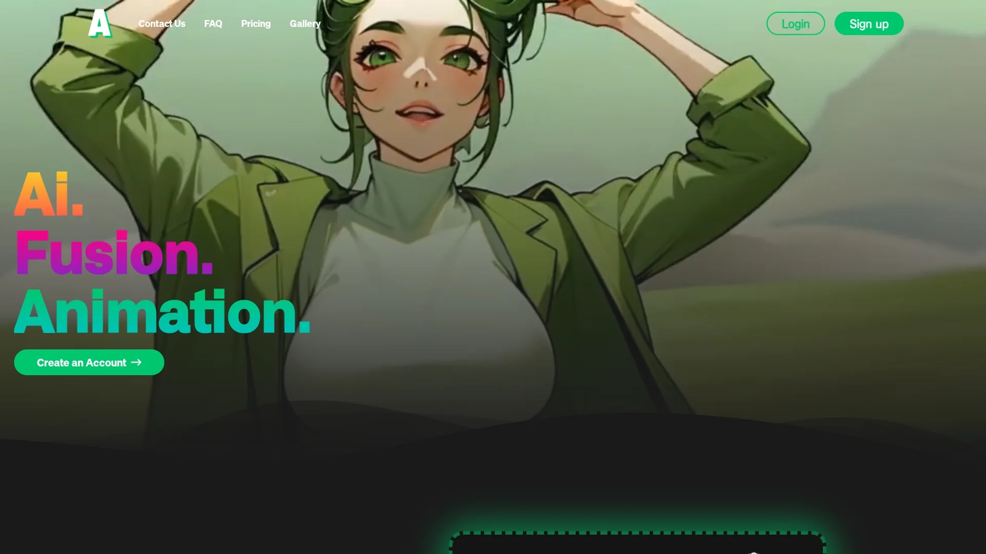 animatable homepage