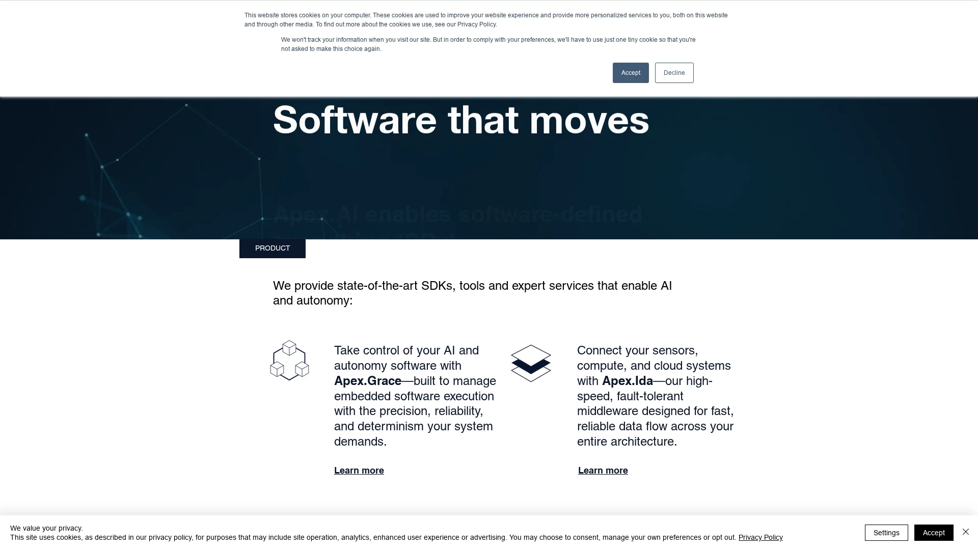 apex-ai homepage