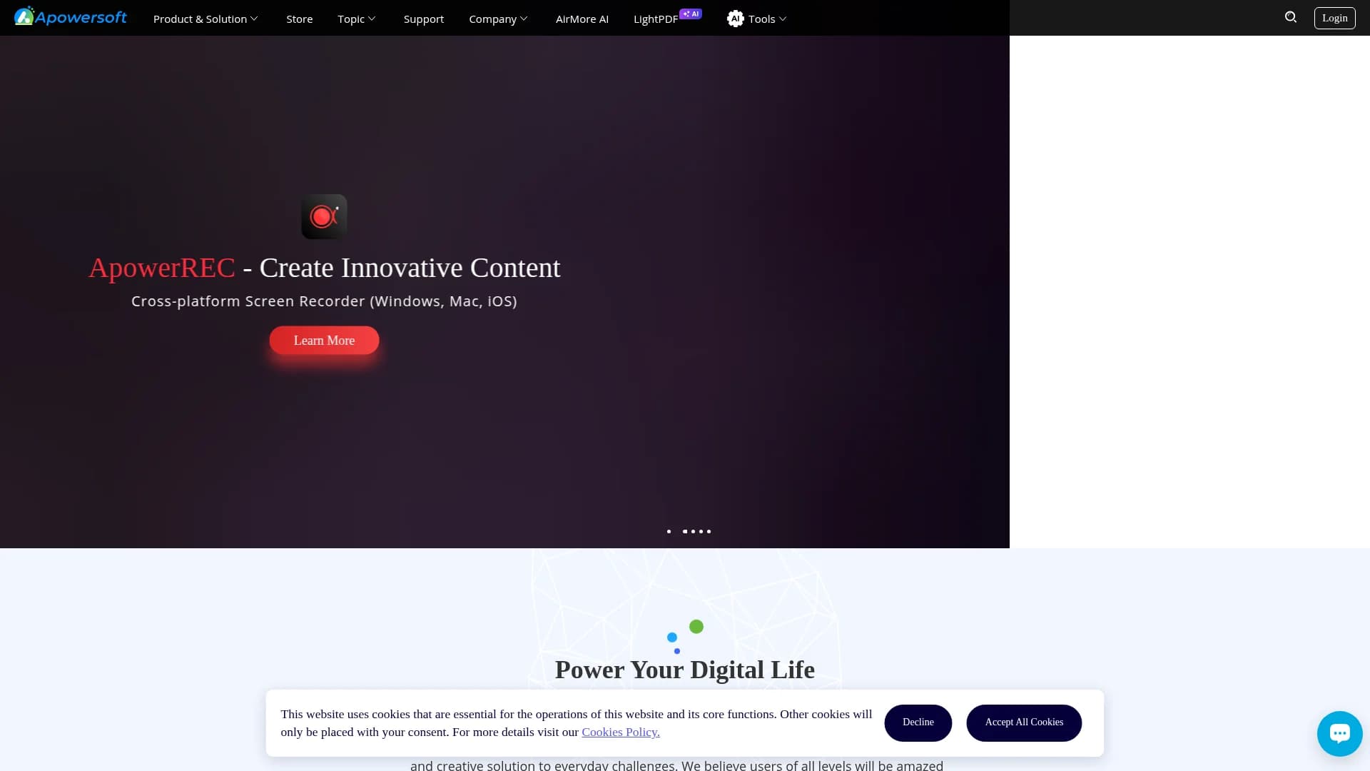 apowersoft homepage