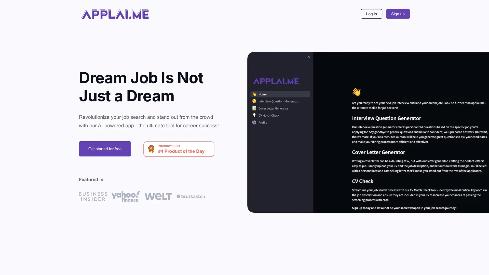 applai-me homepage