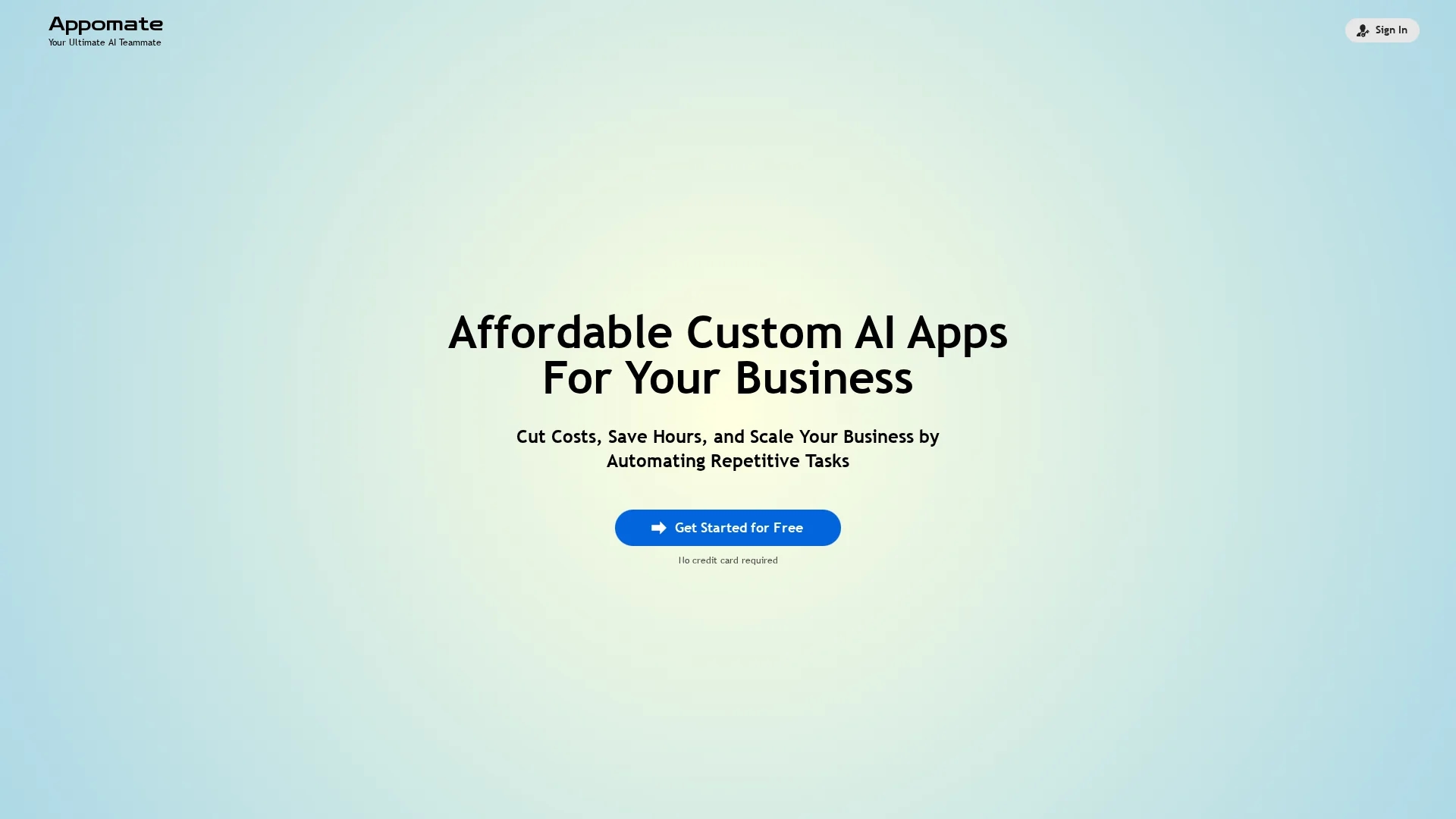 appomate homepage