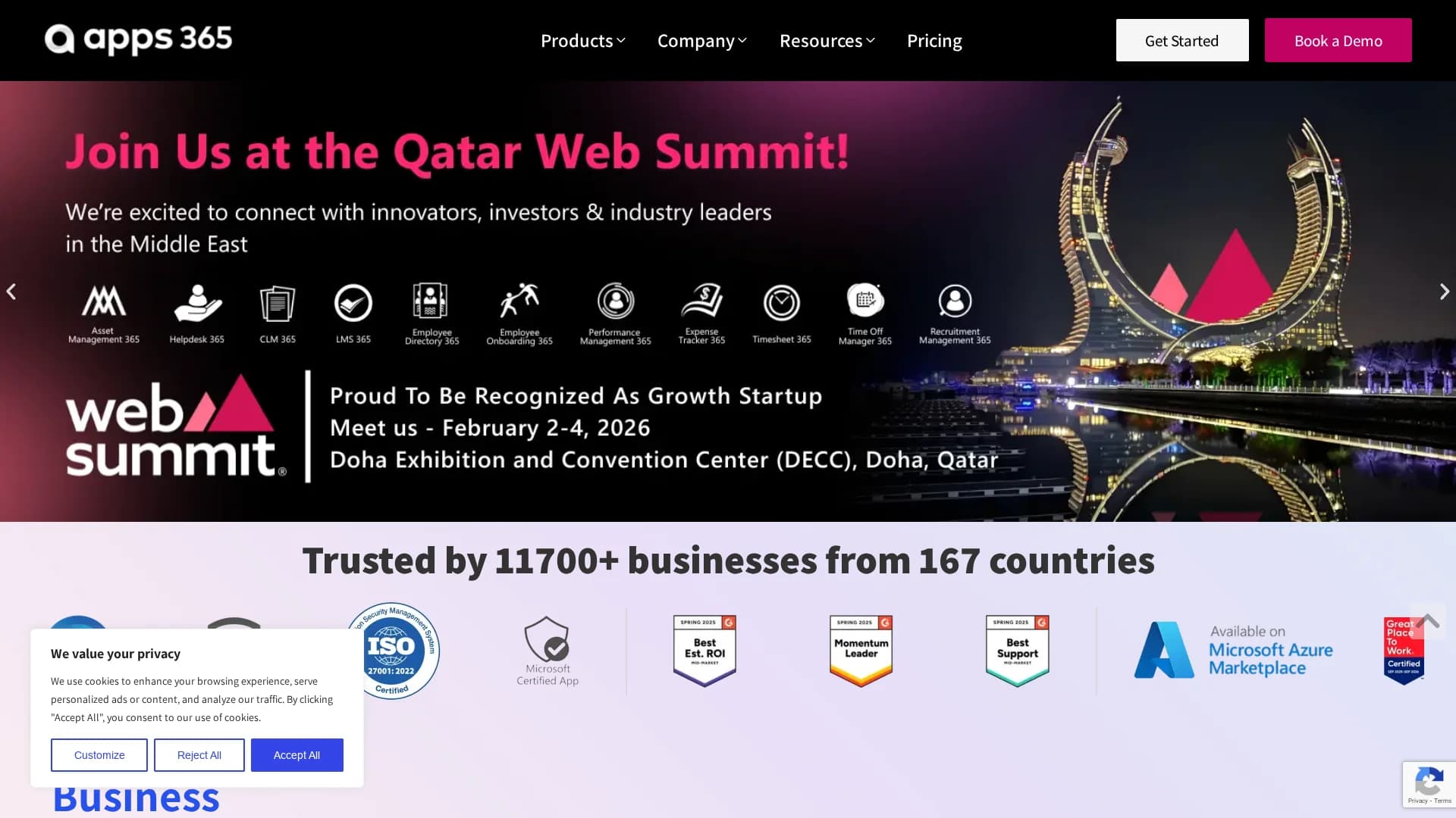 apps-365 homepage