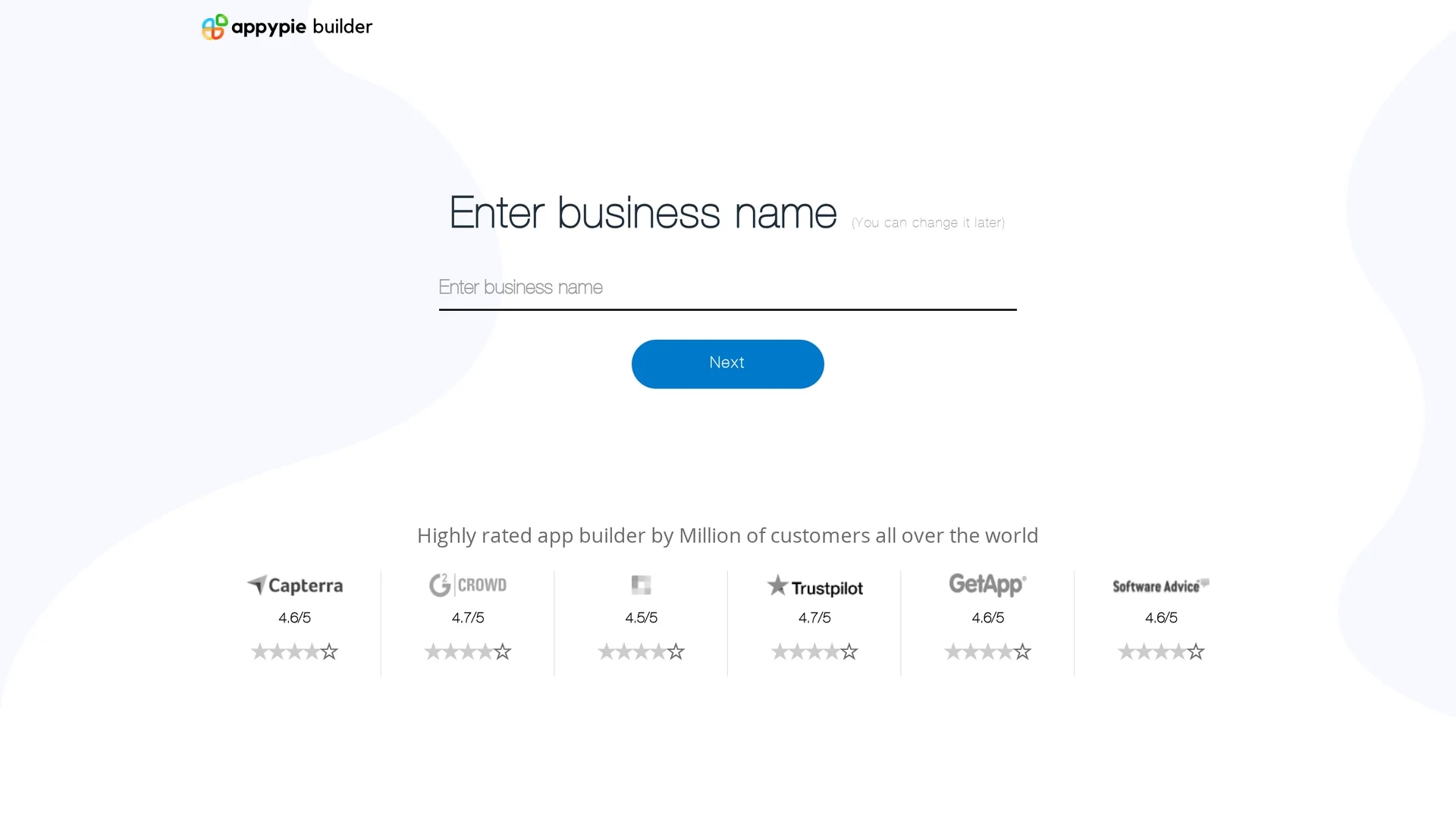 appypie homepage