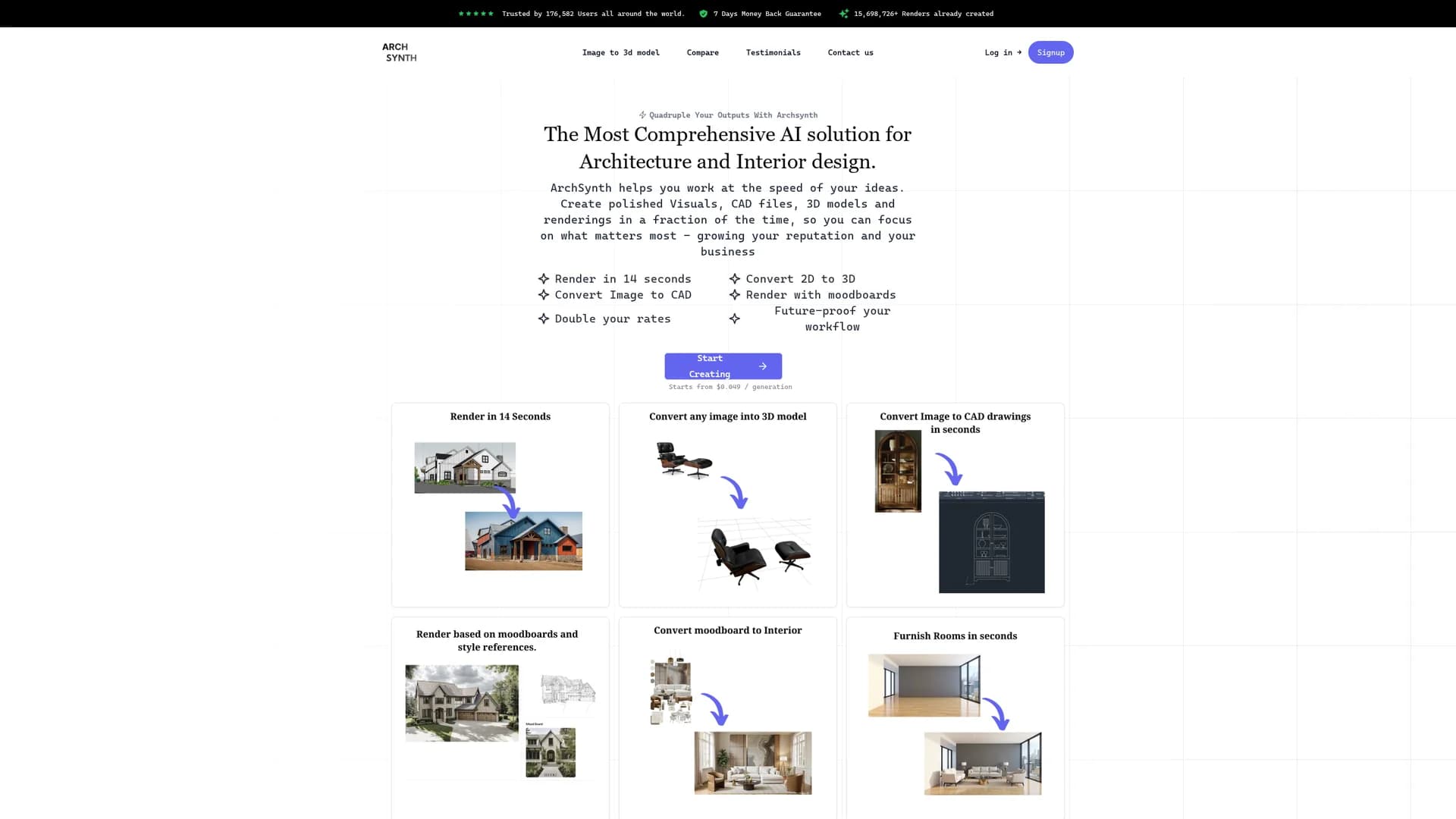 archsynth homepage