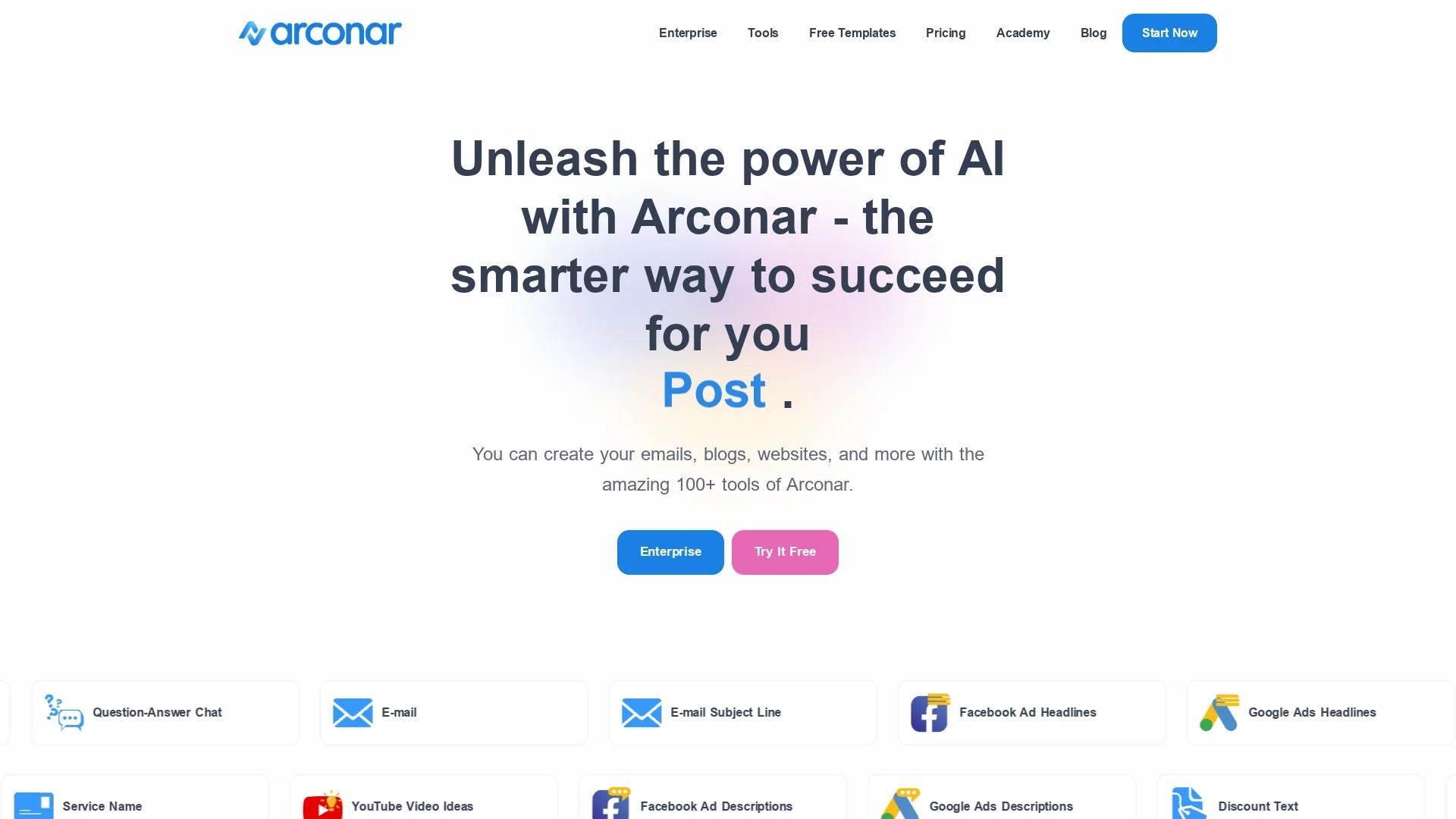 arconar homepage