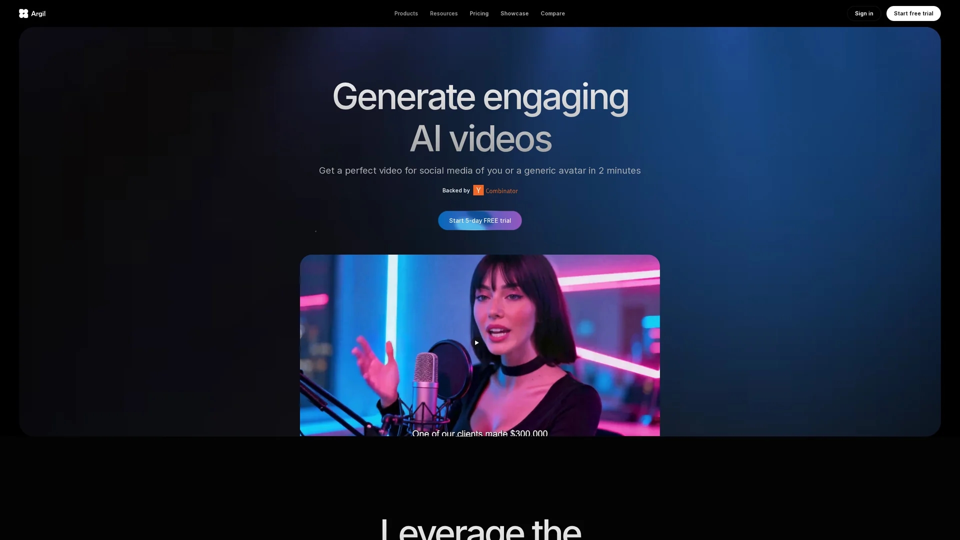 argil homepage