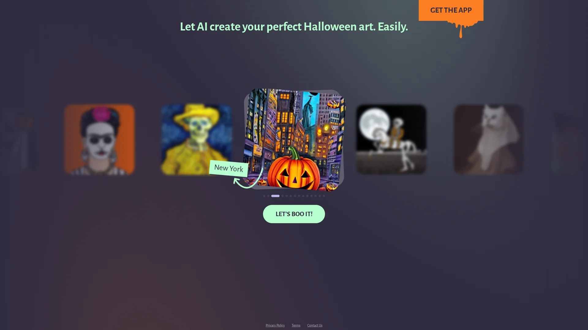 artbot-ai homepage