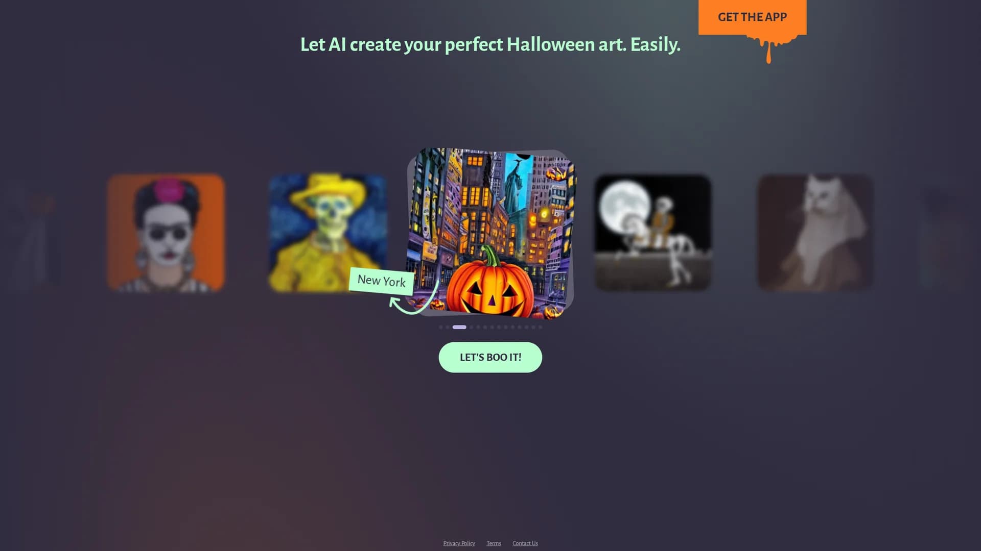 artbot-ai homepage