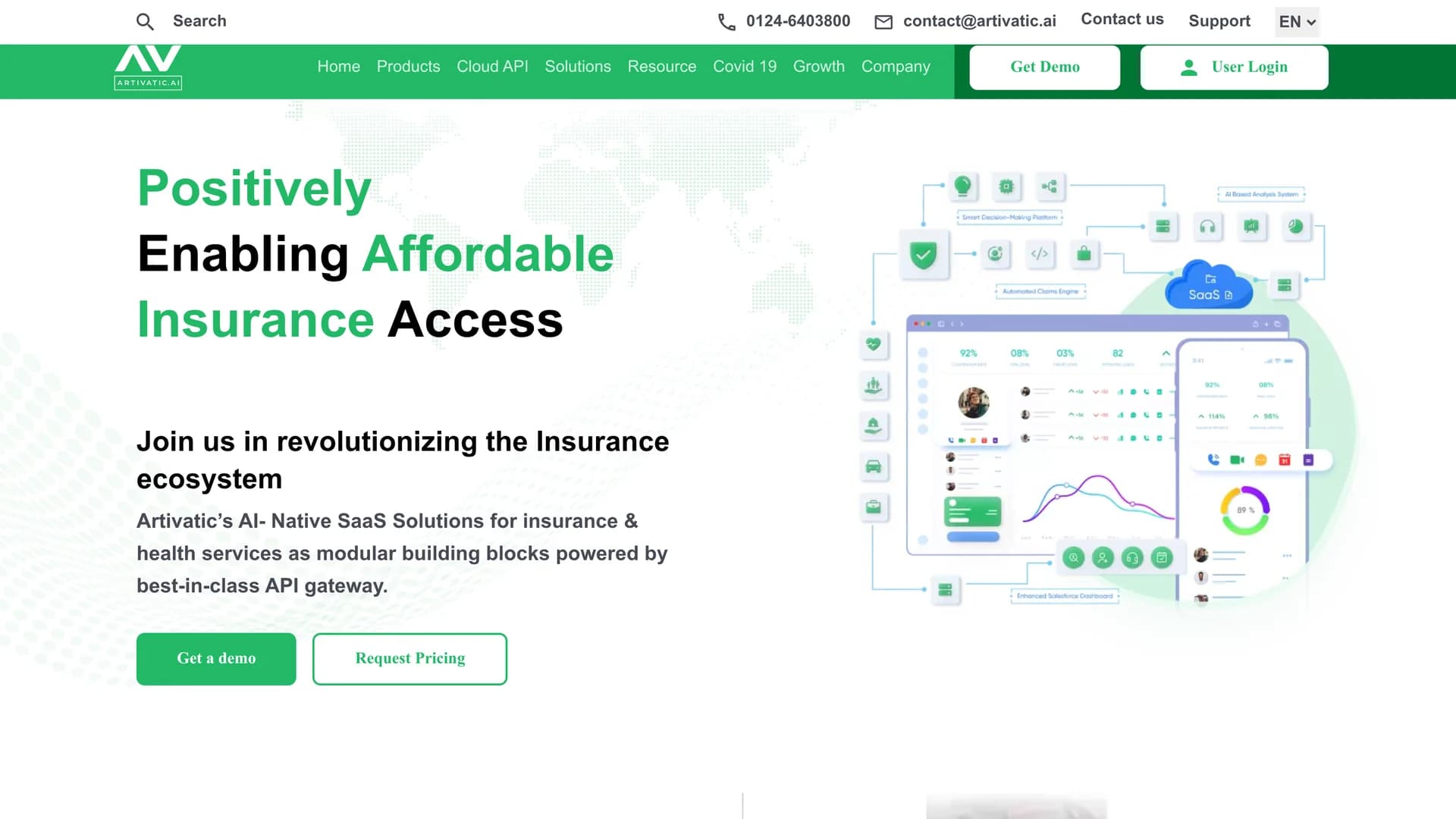 artivatic-ai homepage