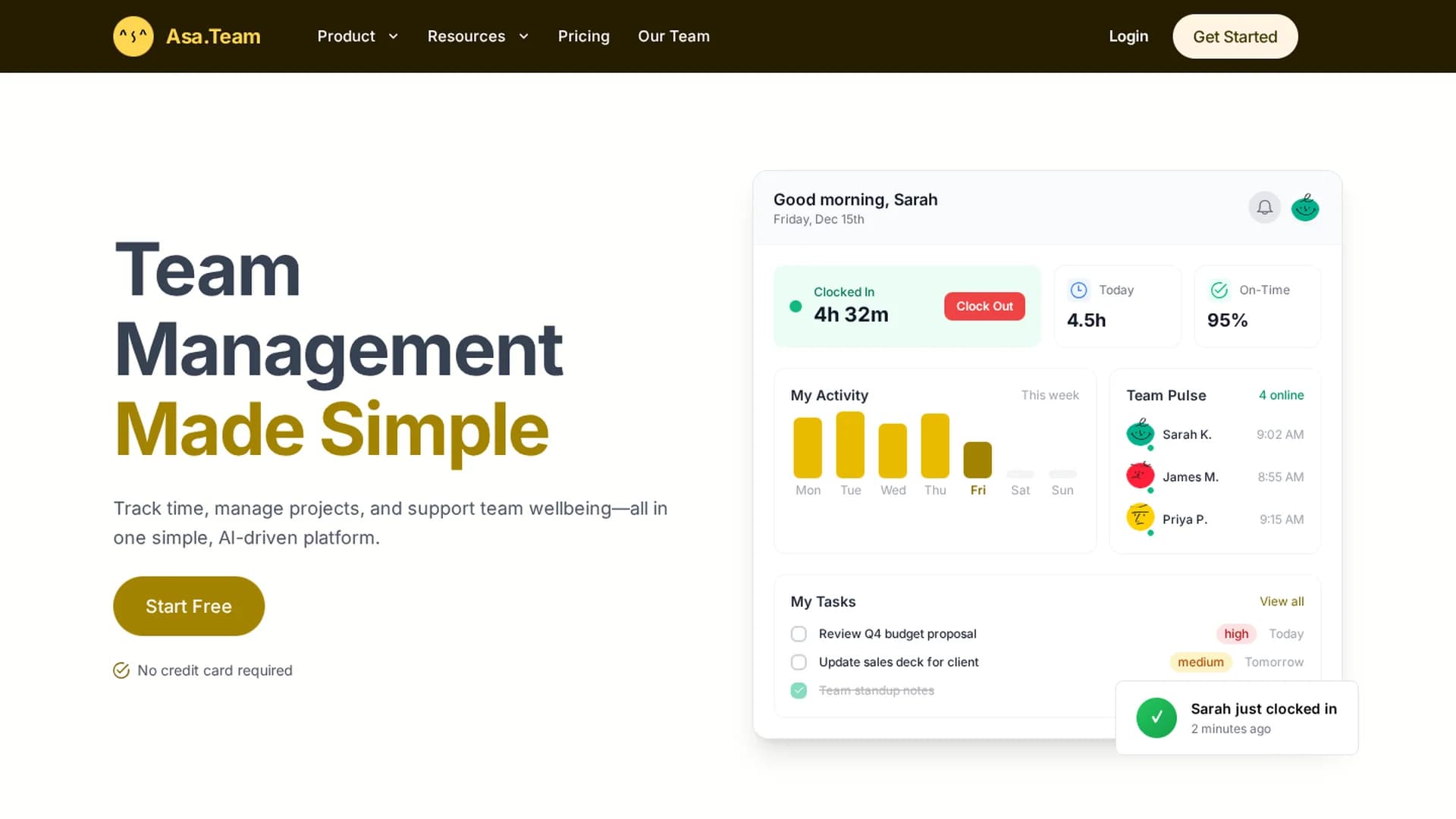 asa-team homepage
