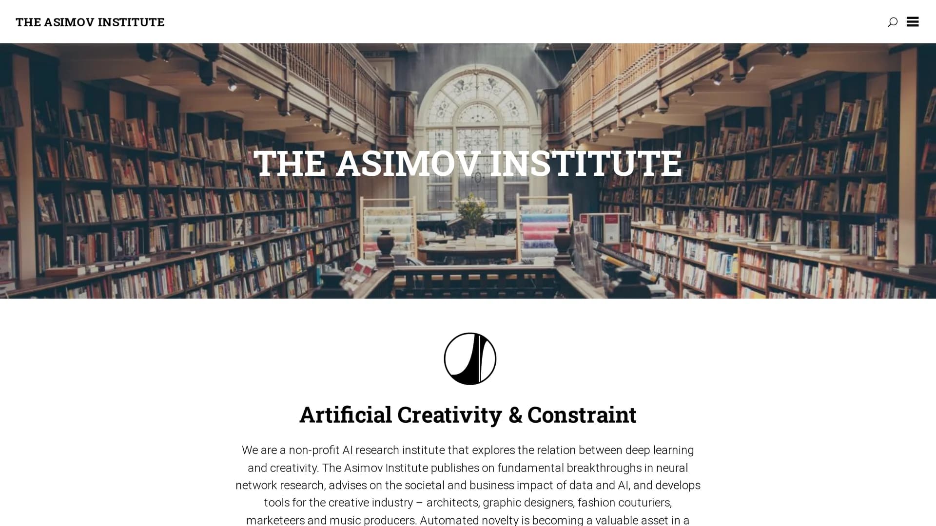 asimovinstitute-org homepage