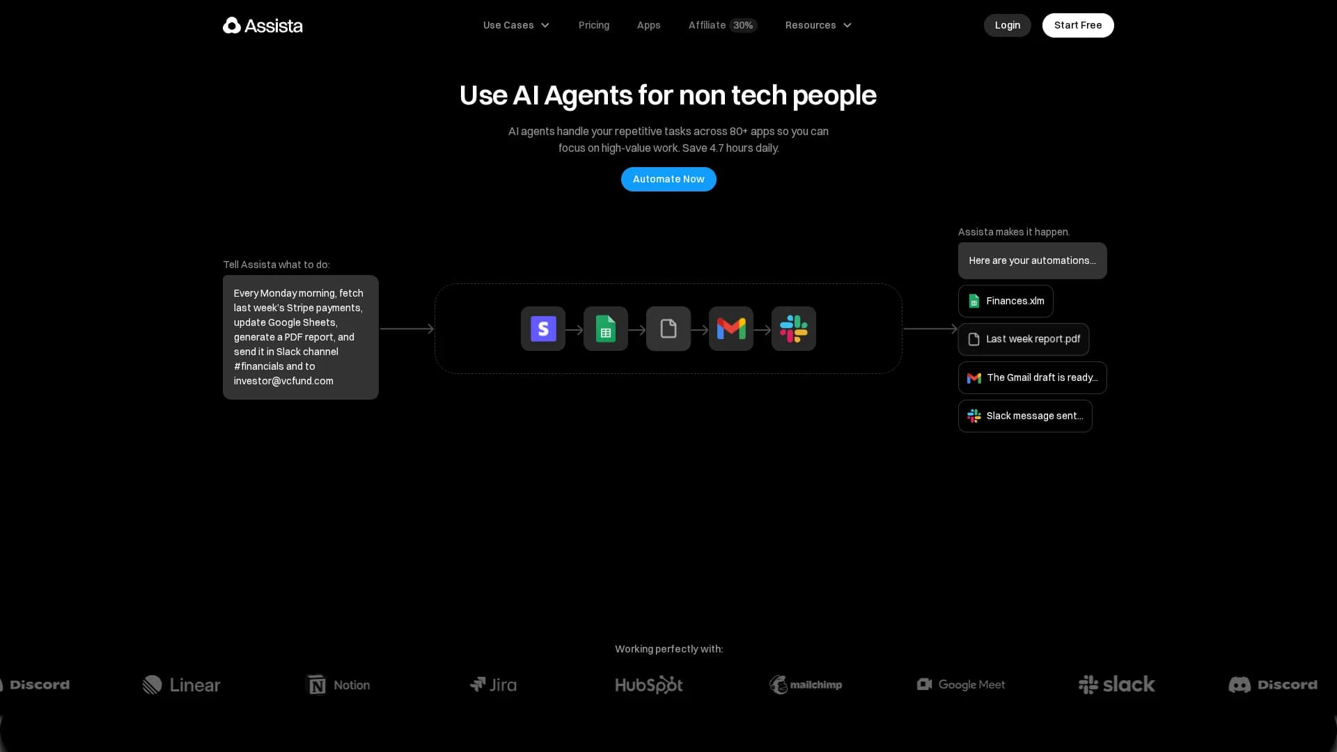 assista-ai homepage