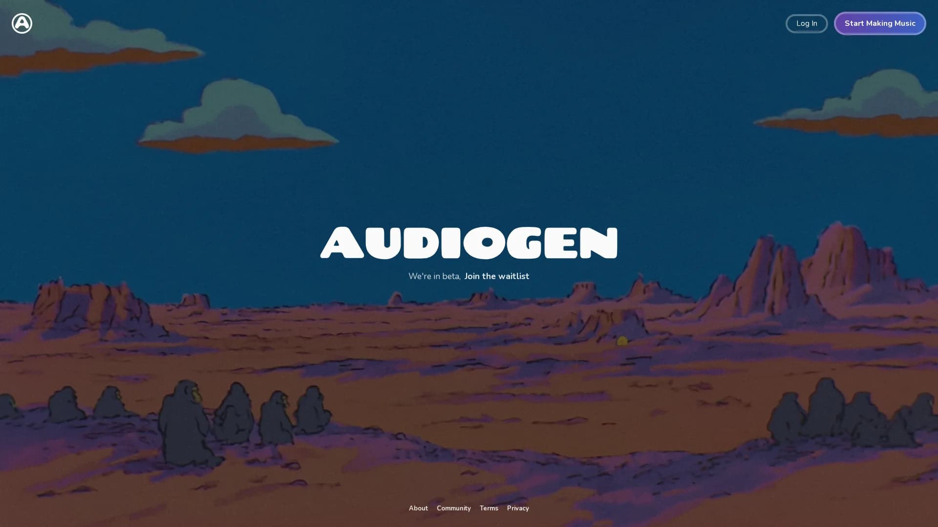 audiogen homepage