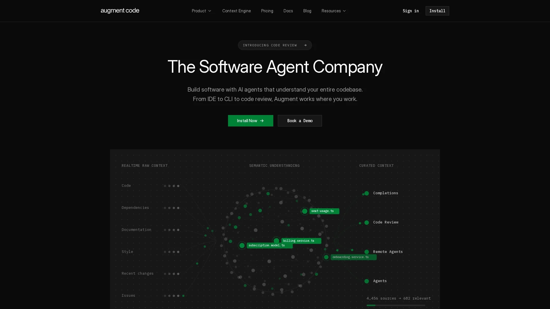 augment-code homepage