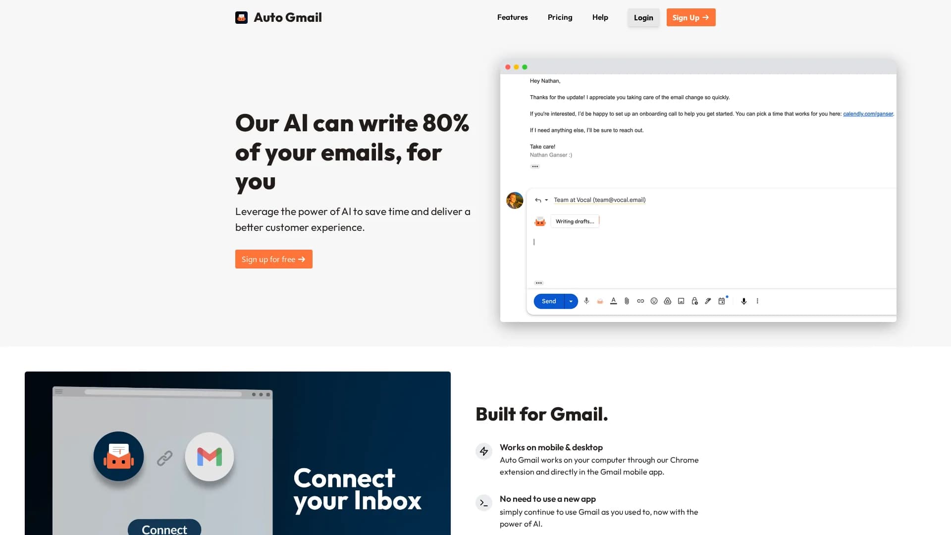 auto-gmail-chatgpt-for-email homepage