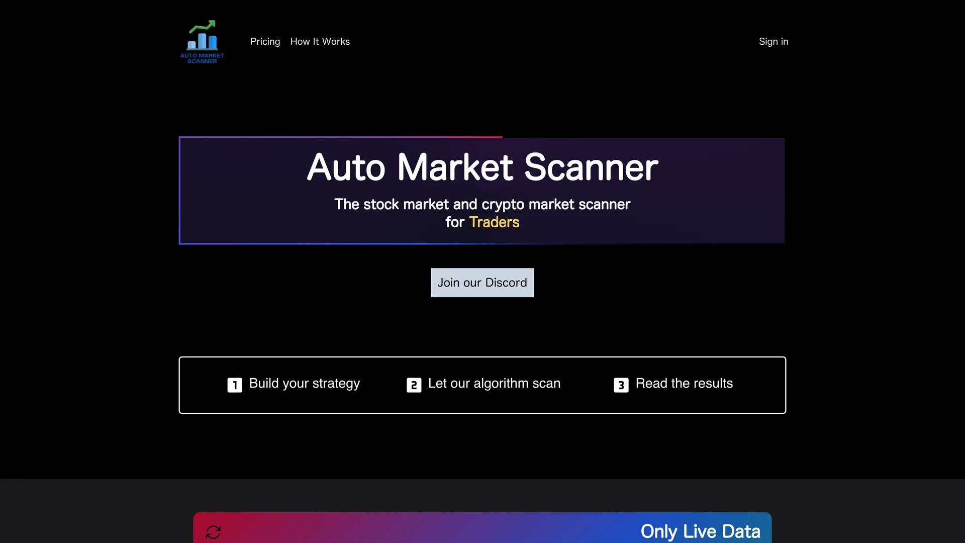 auto-market-scanner homepage