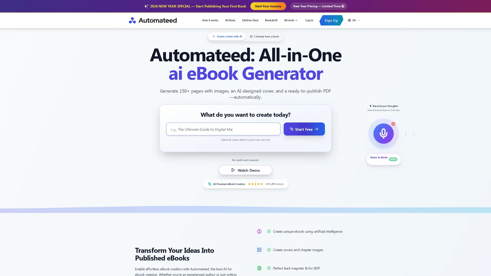 automateed homepage