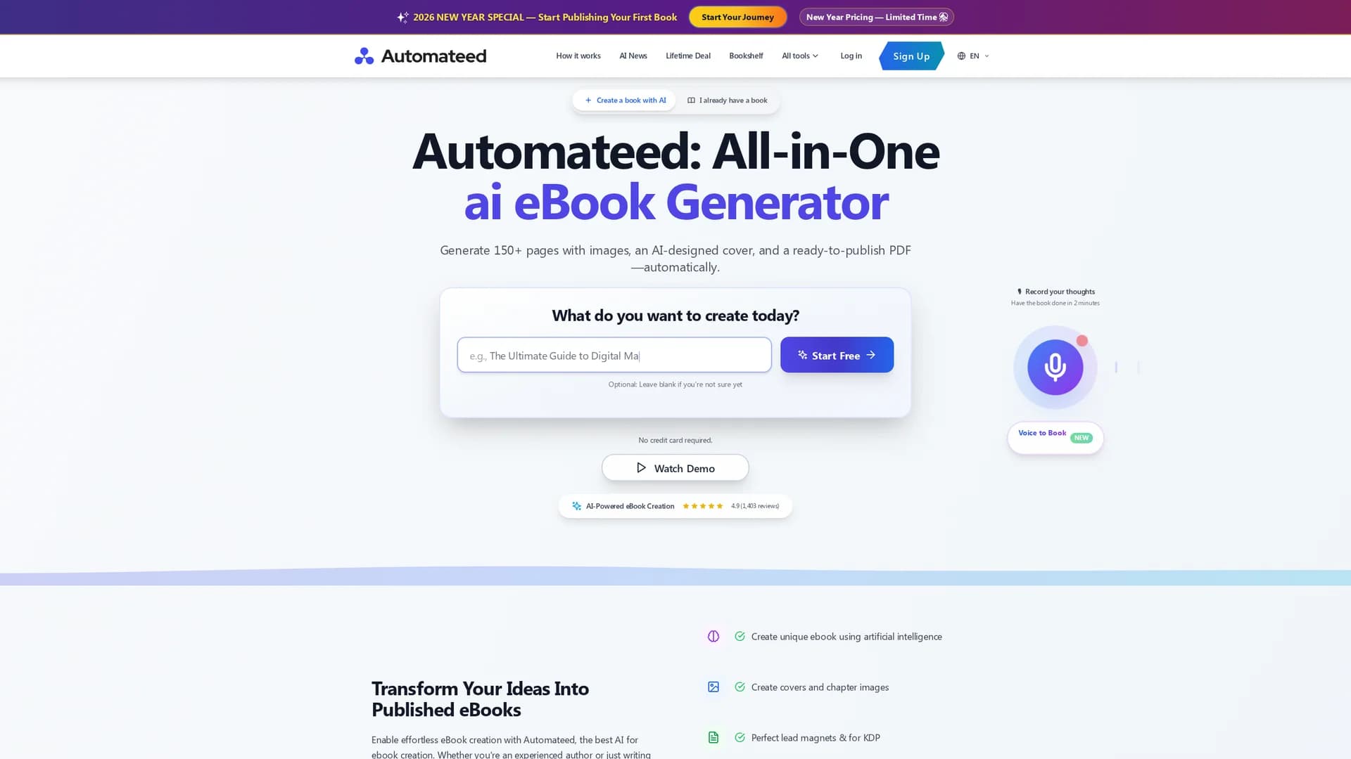 automateed homepage