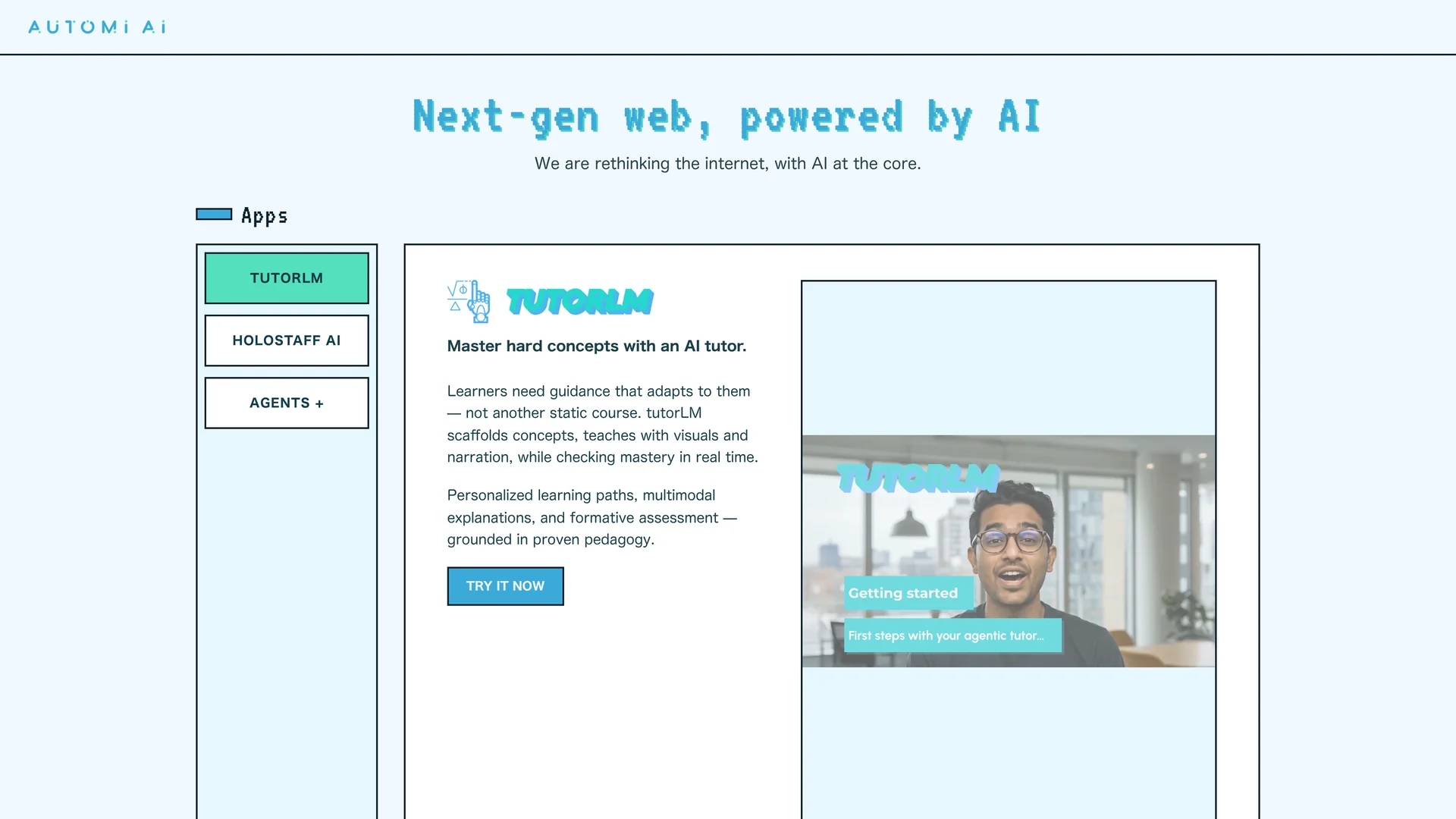 automi-ai homepage
