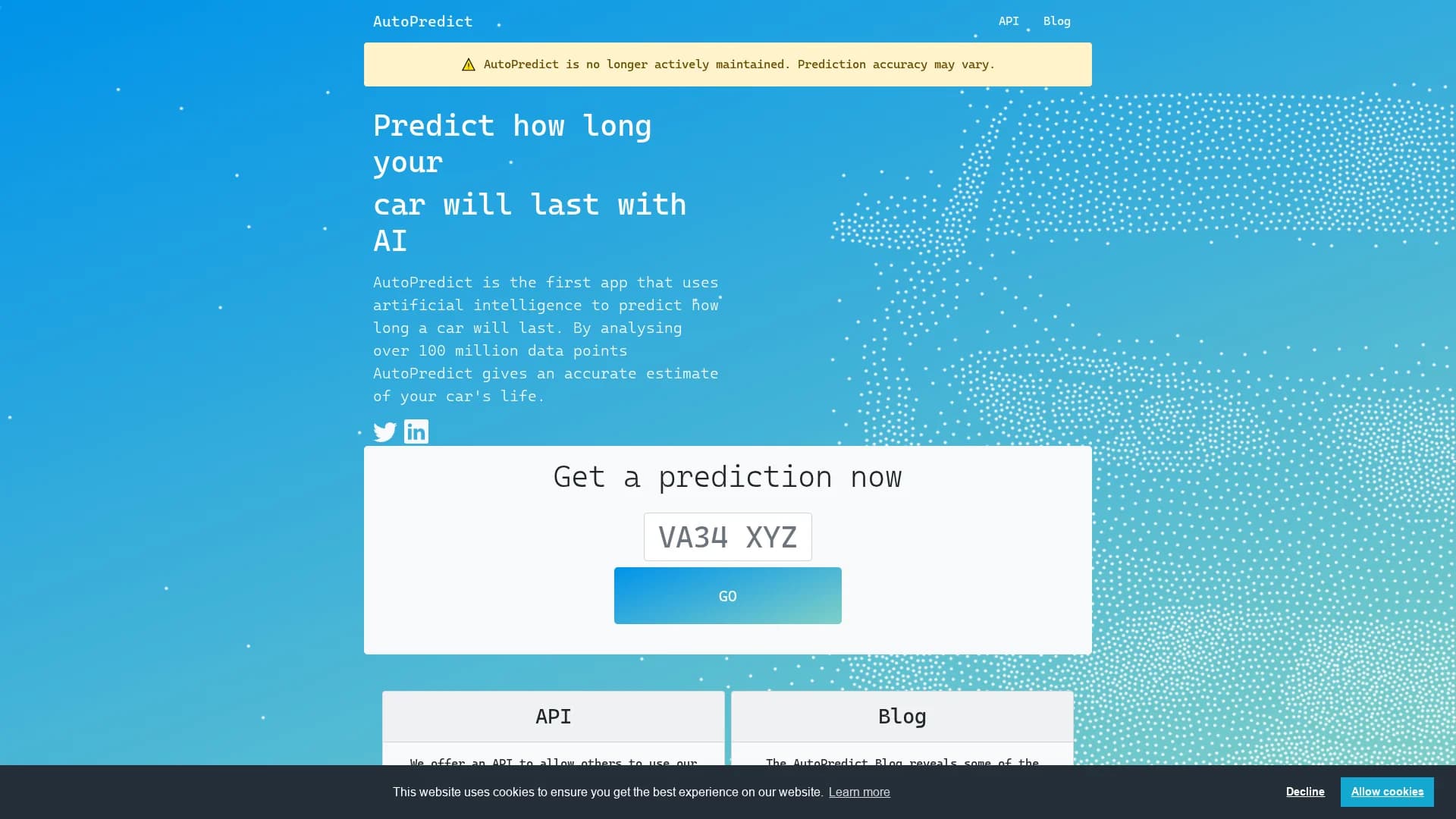 autopredict homepage