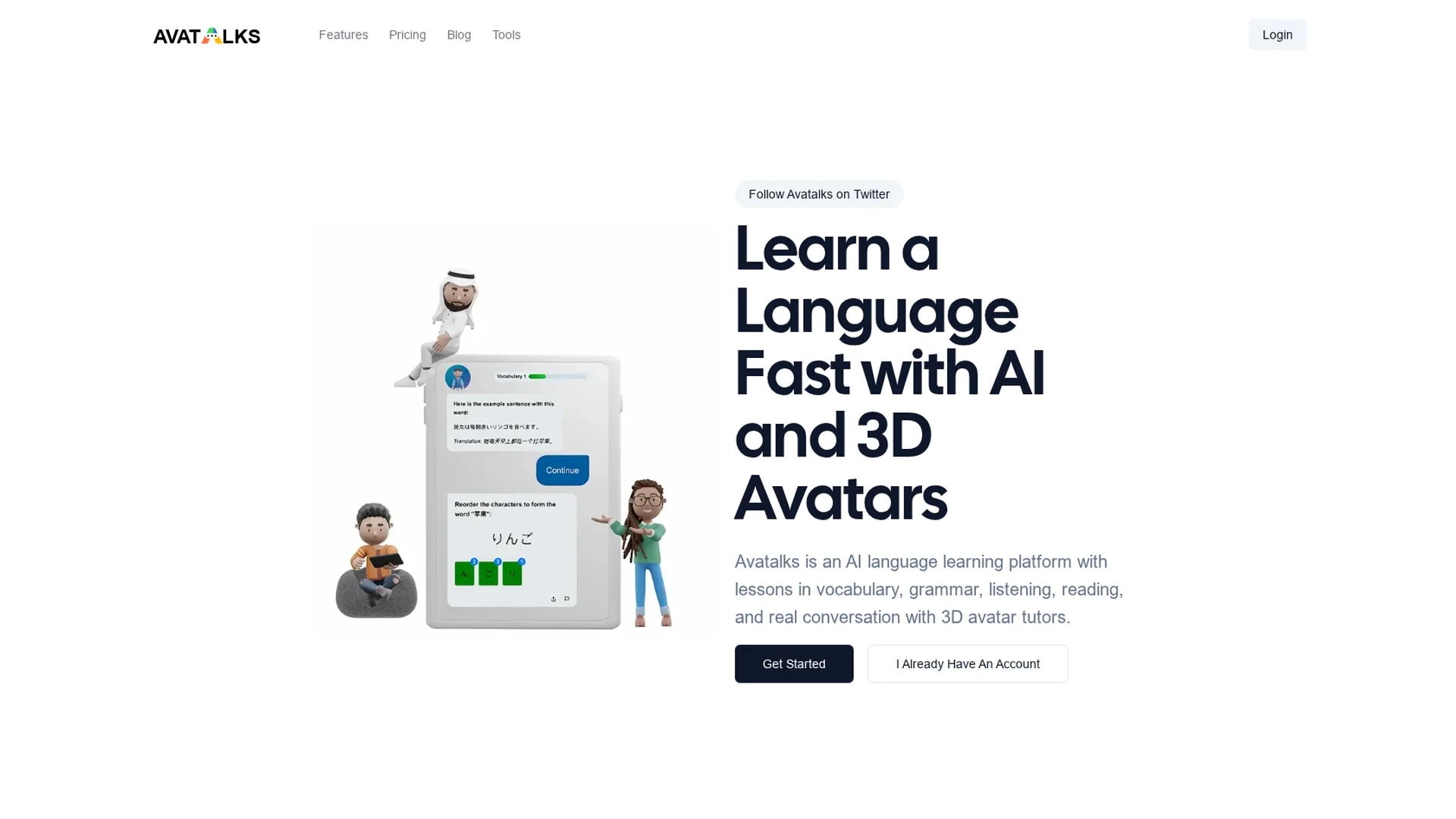 avatalks homepage