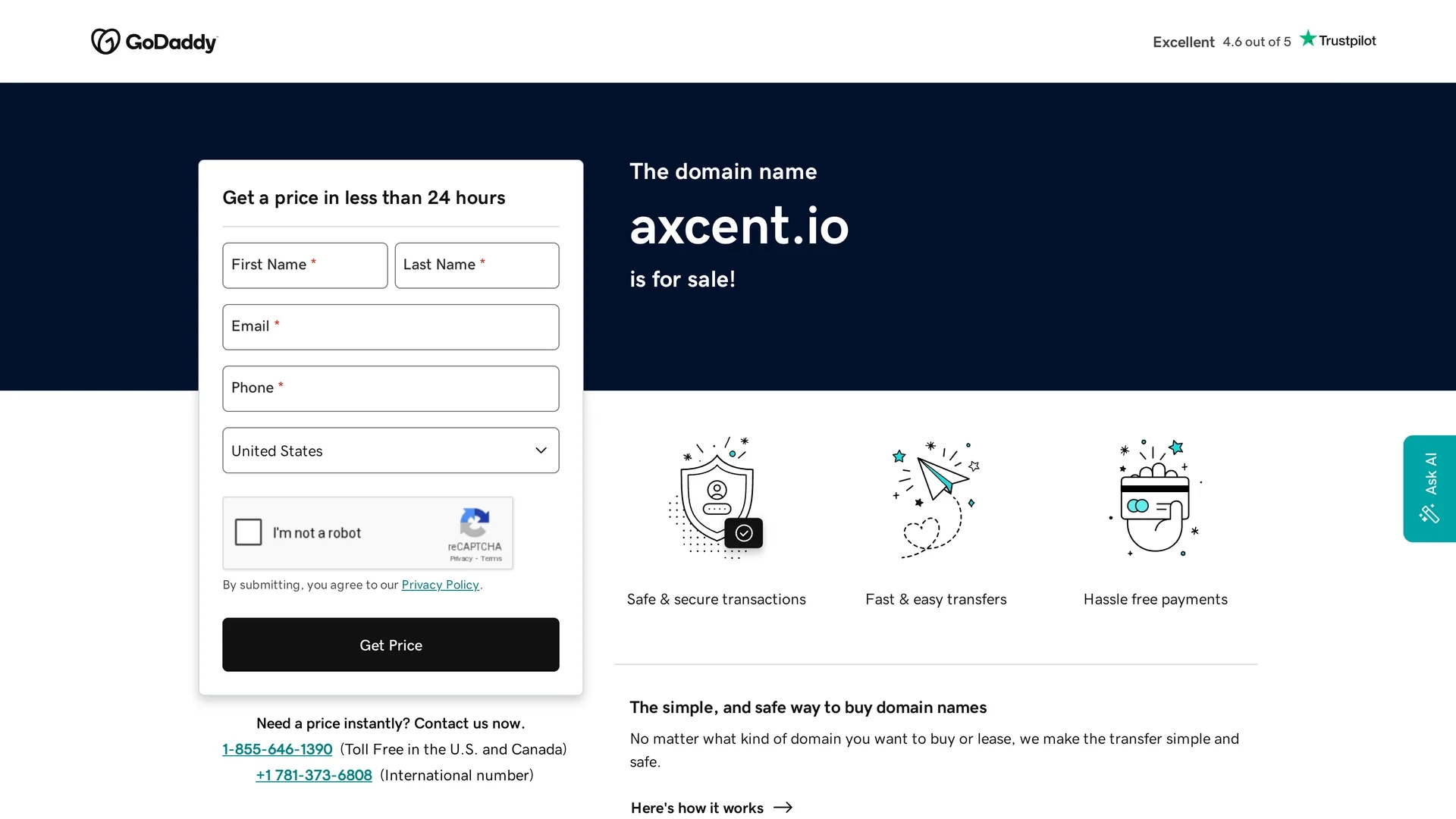 axcent homepage