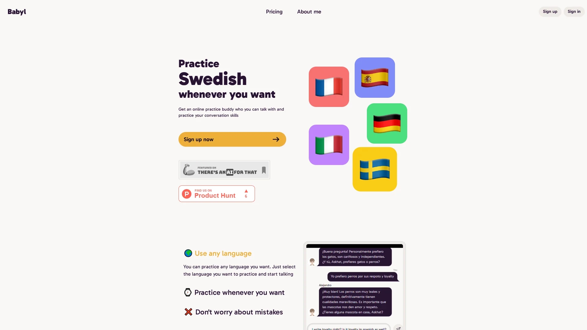 babyl homepage