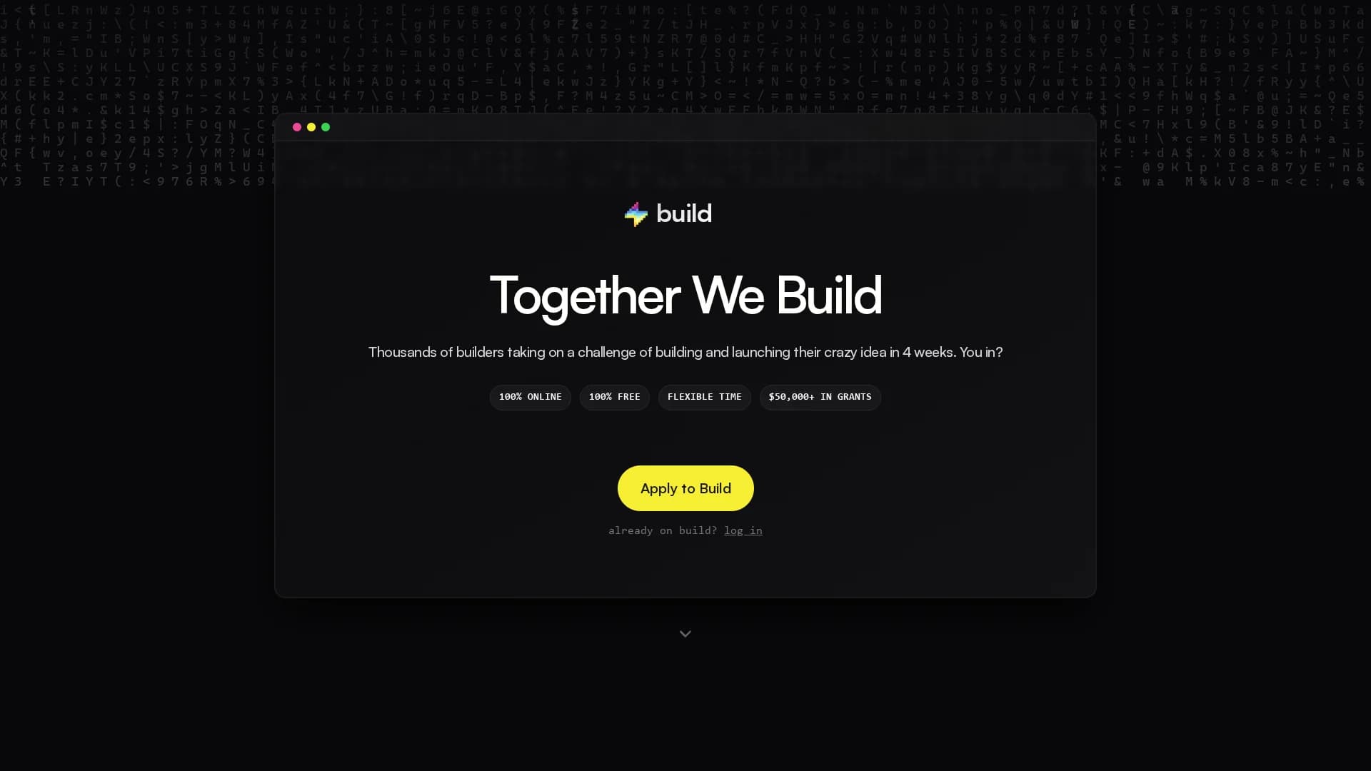 backdrop-build homepage