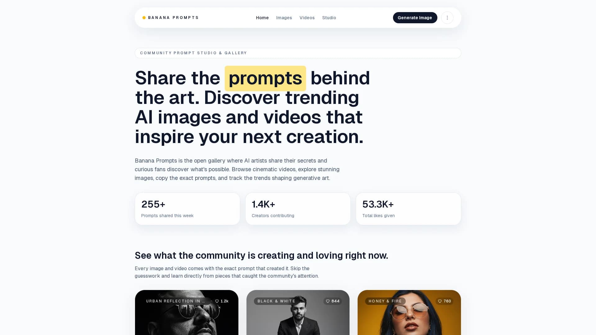 bananaprompts-xyz homepage