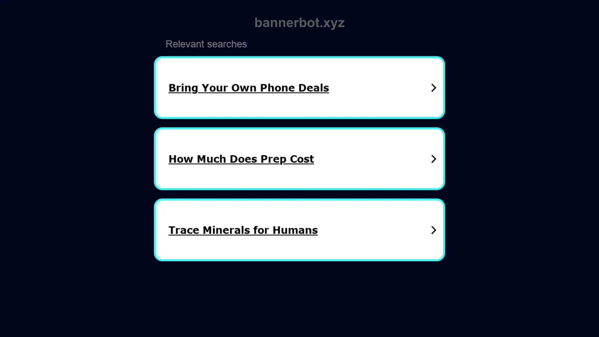 bannerbot homepage