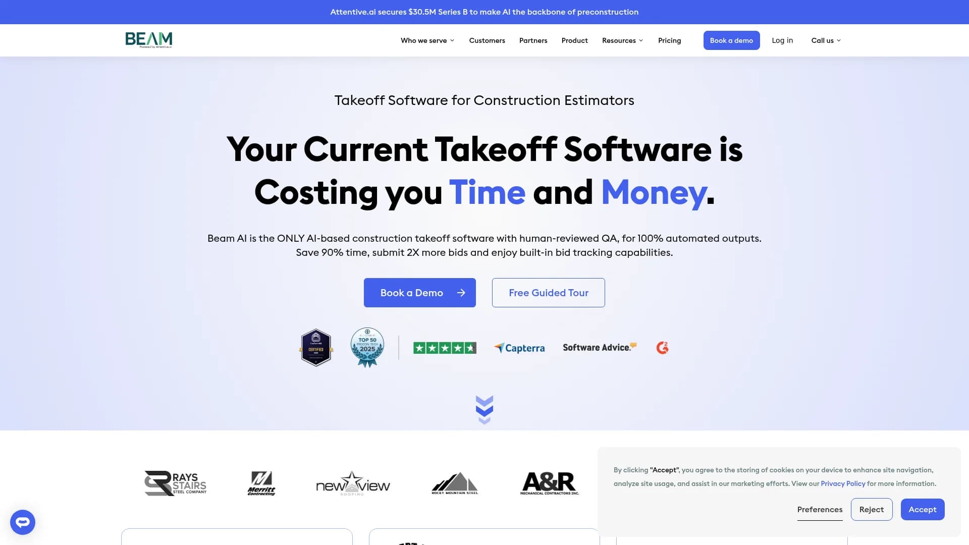 beam-ai homepage