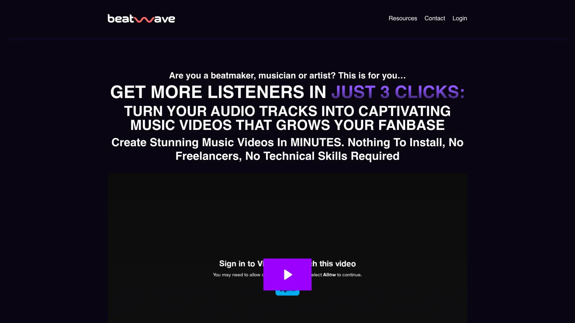 beatwave homepage