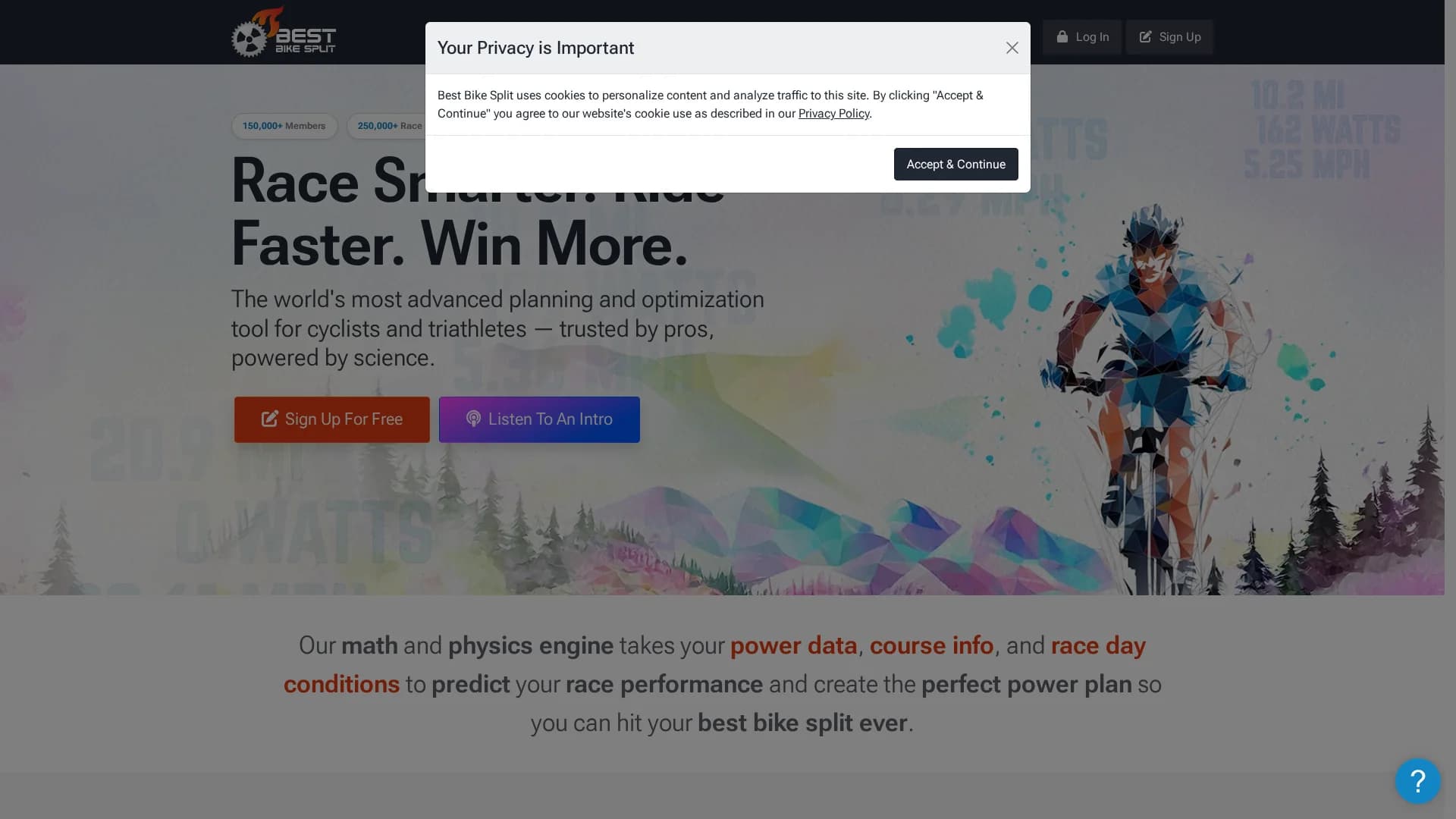 best-bike-split homepage