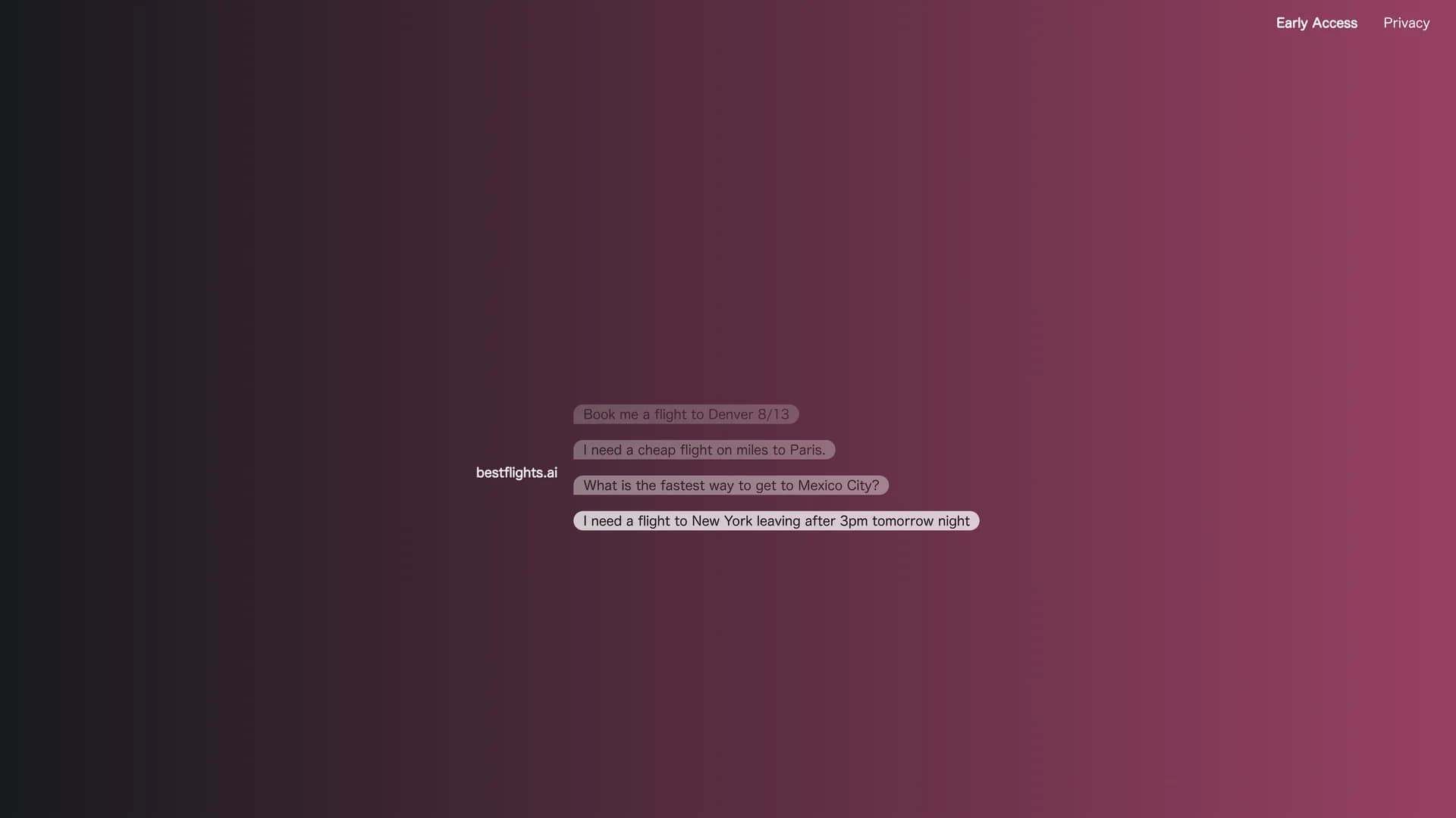 bestflights homepage