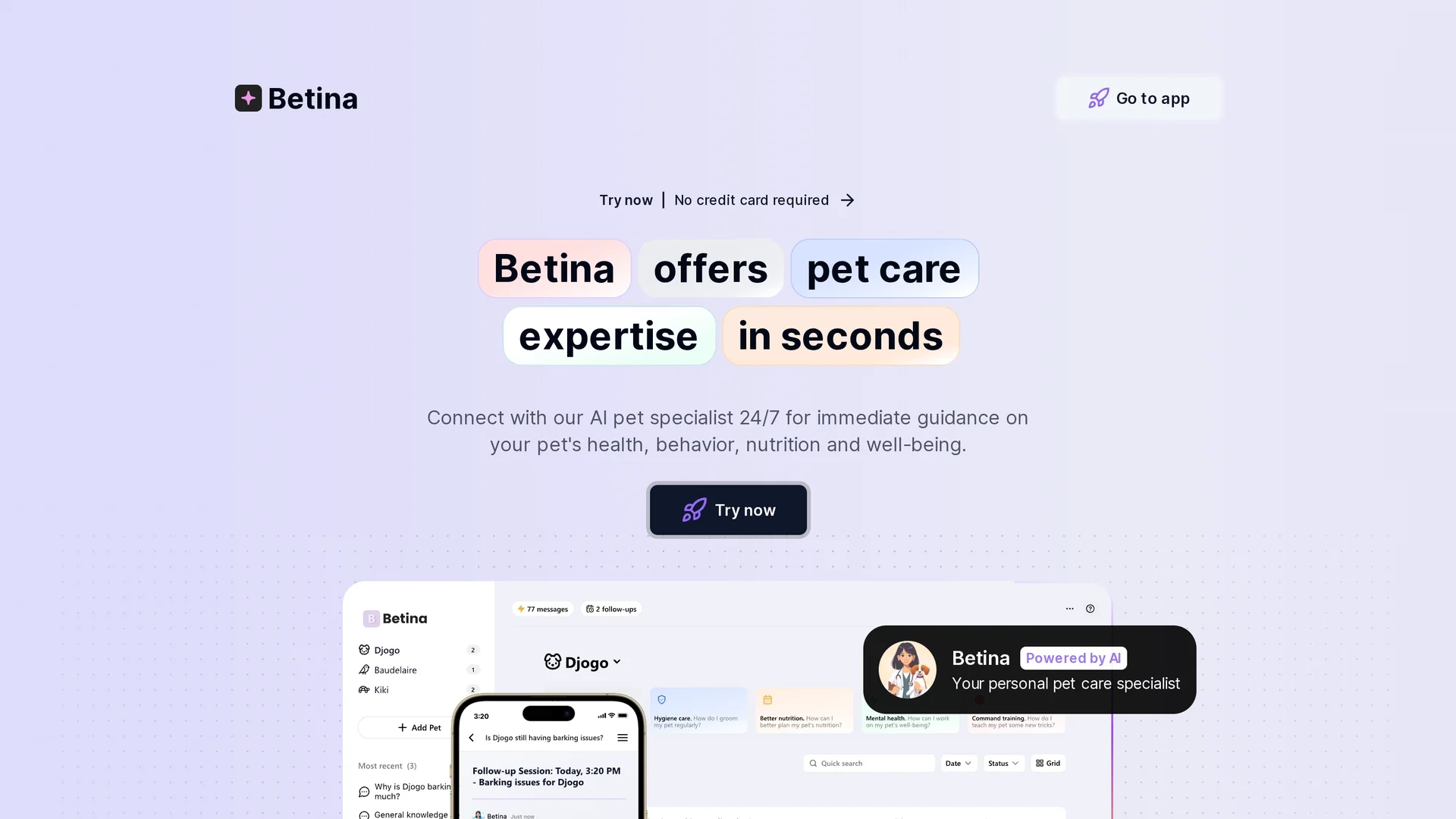 betina homepage