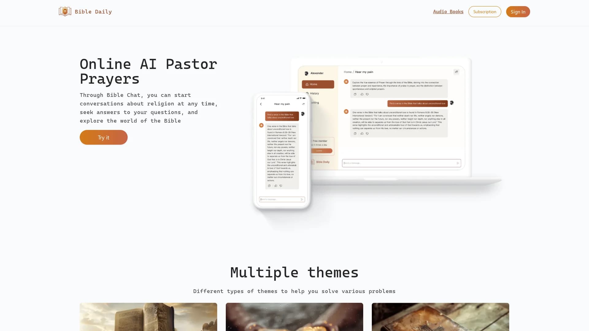 bible-daily homepage