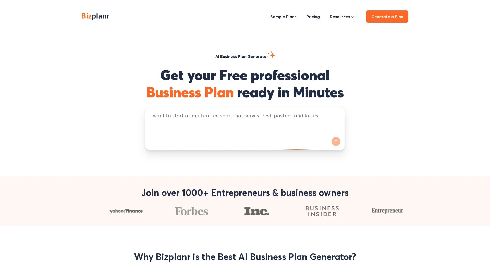 bizplanrai homepage