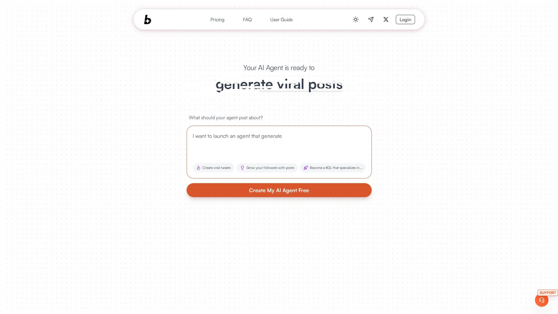 blink-ai homepage