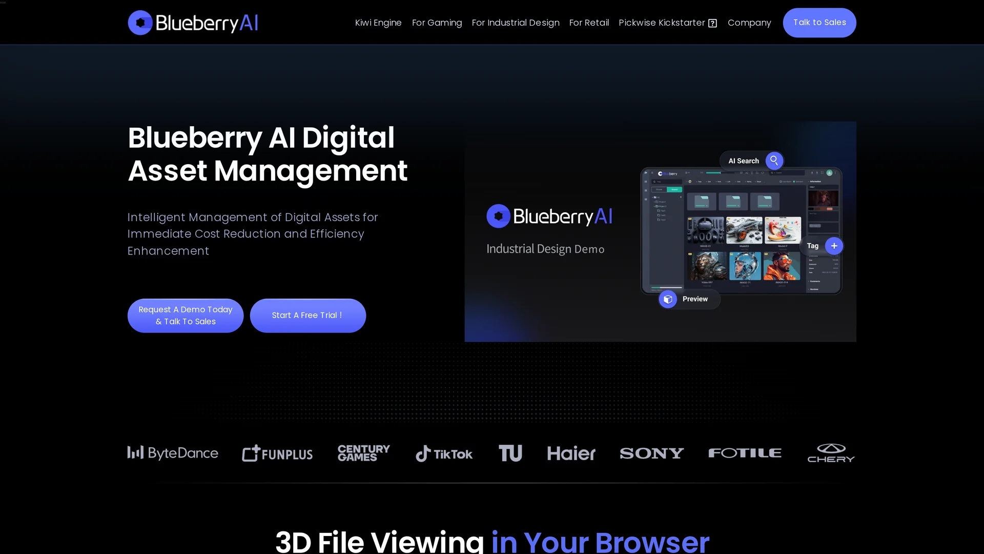 blueberry-ai homepage