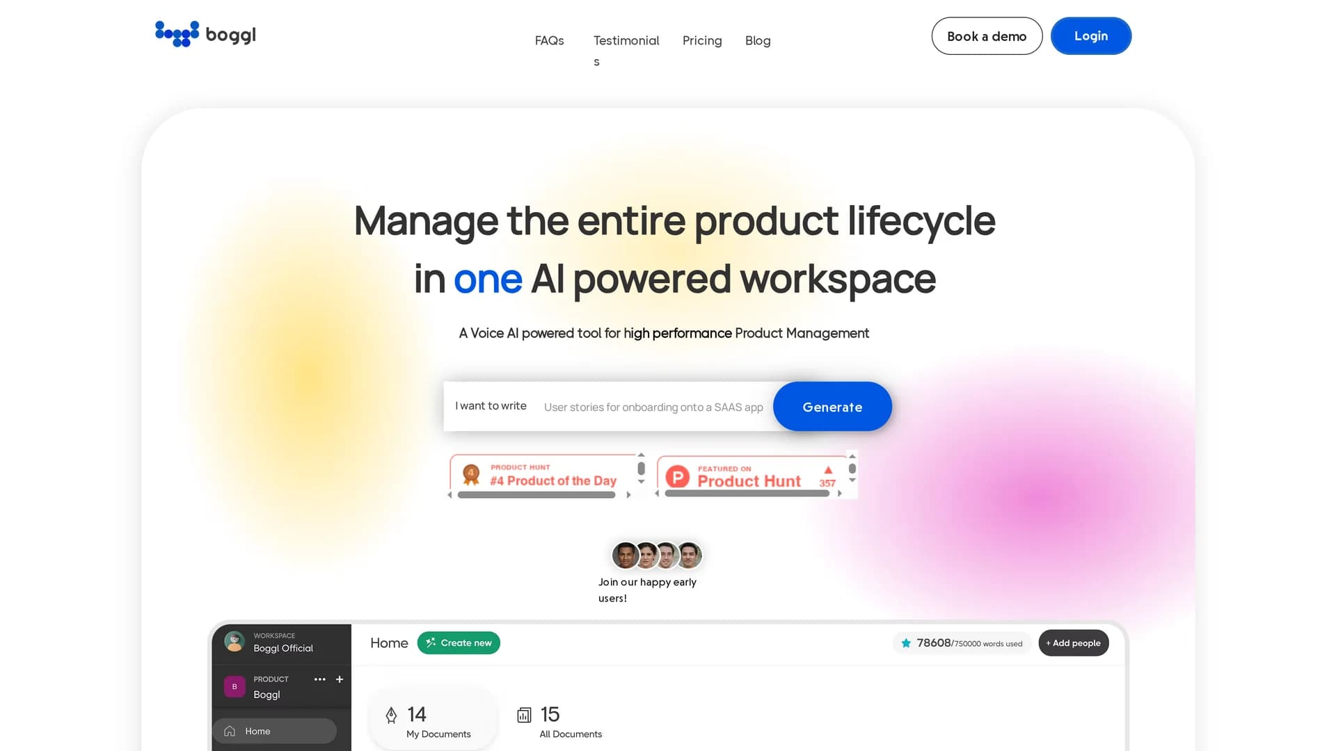 boggl-ai homepage