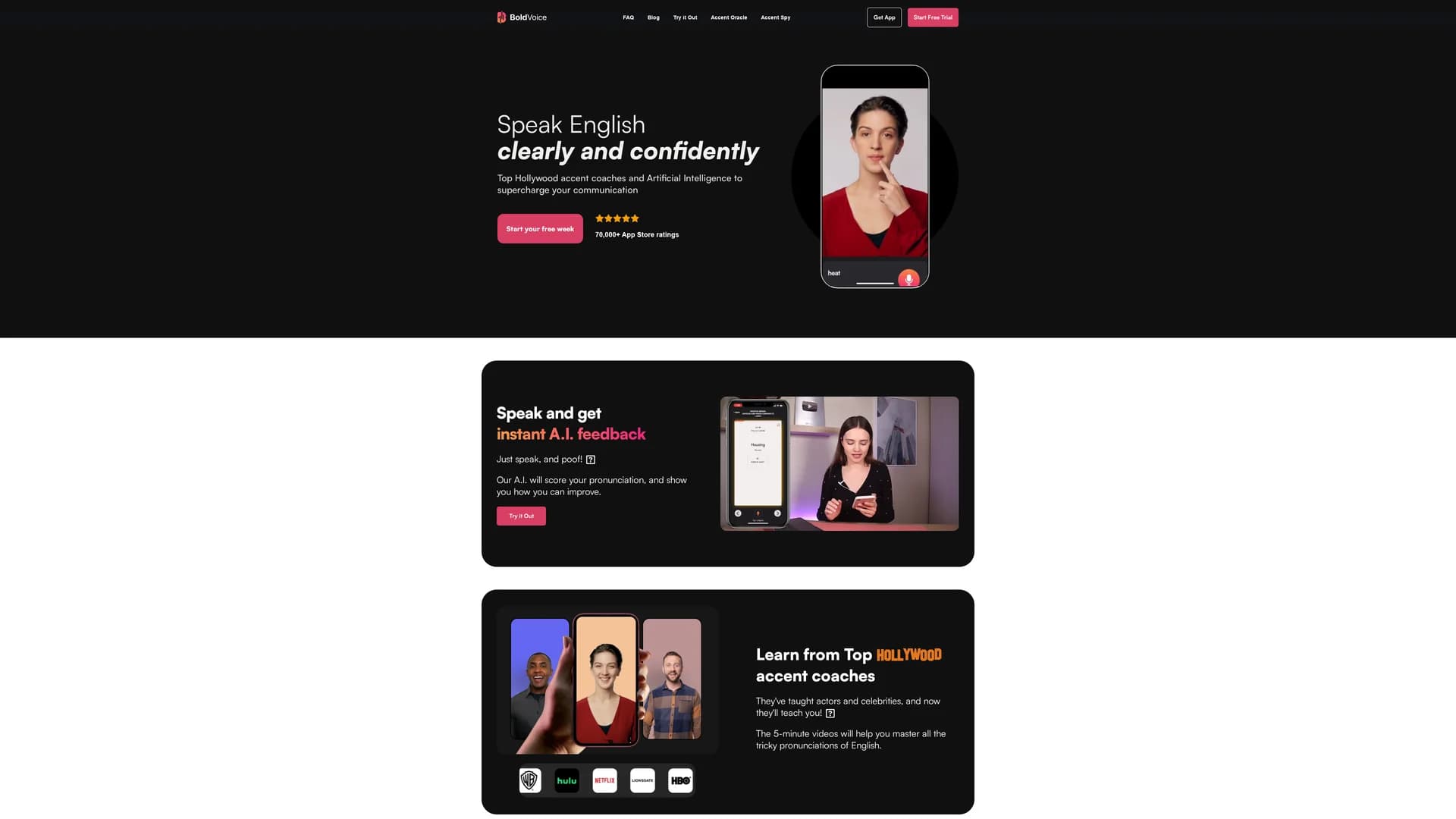 boldvoice homepage