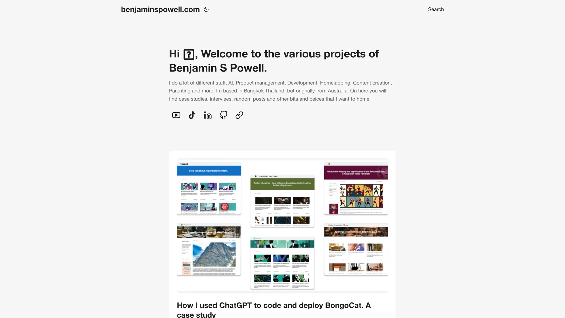bongocat homepage