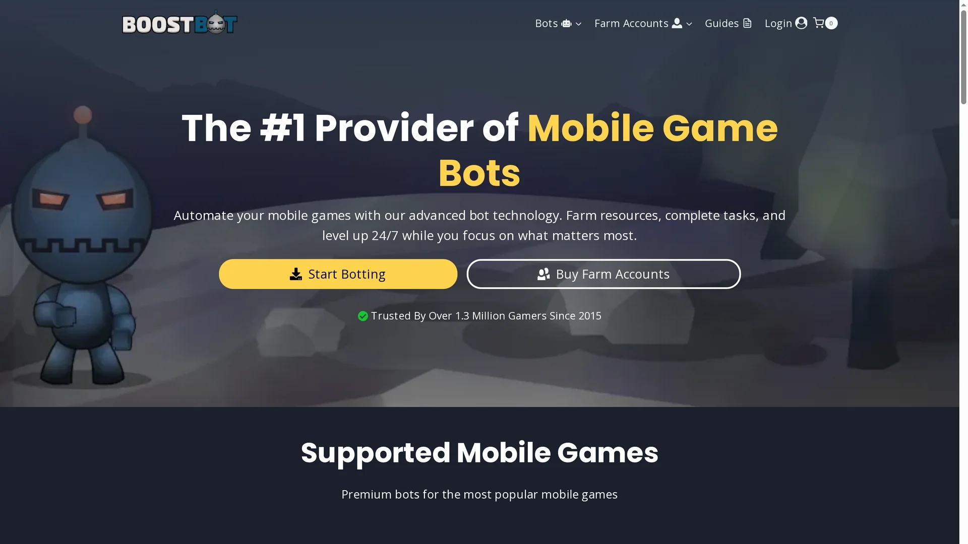 boostbot-mobile-game-bots homepage