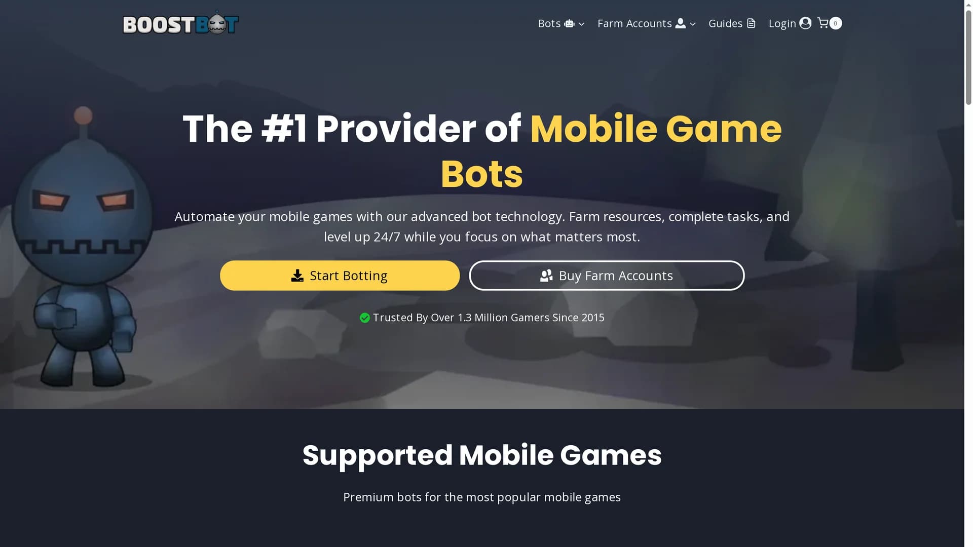 boostbot-mobile-game-bots homepage