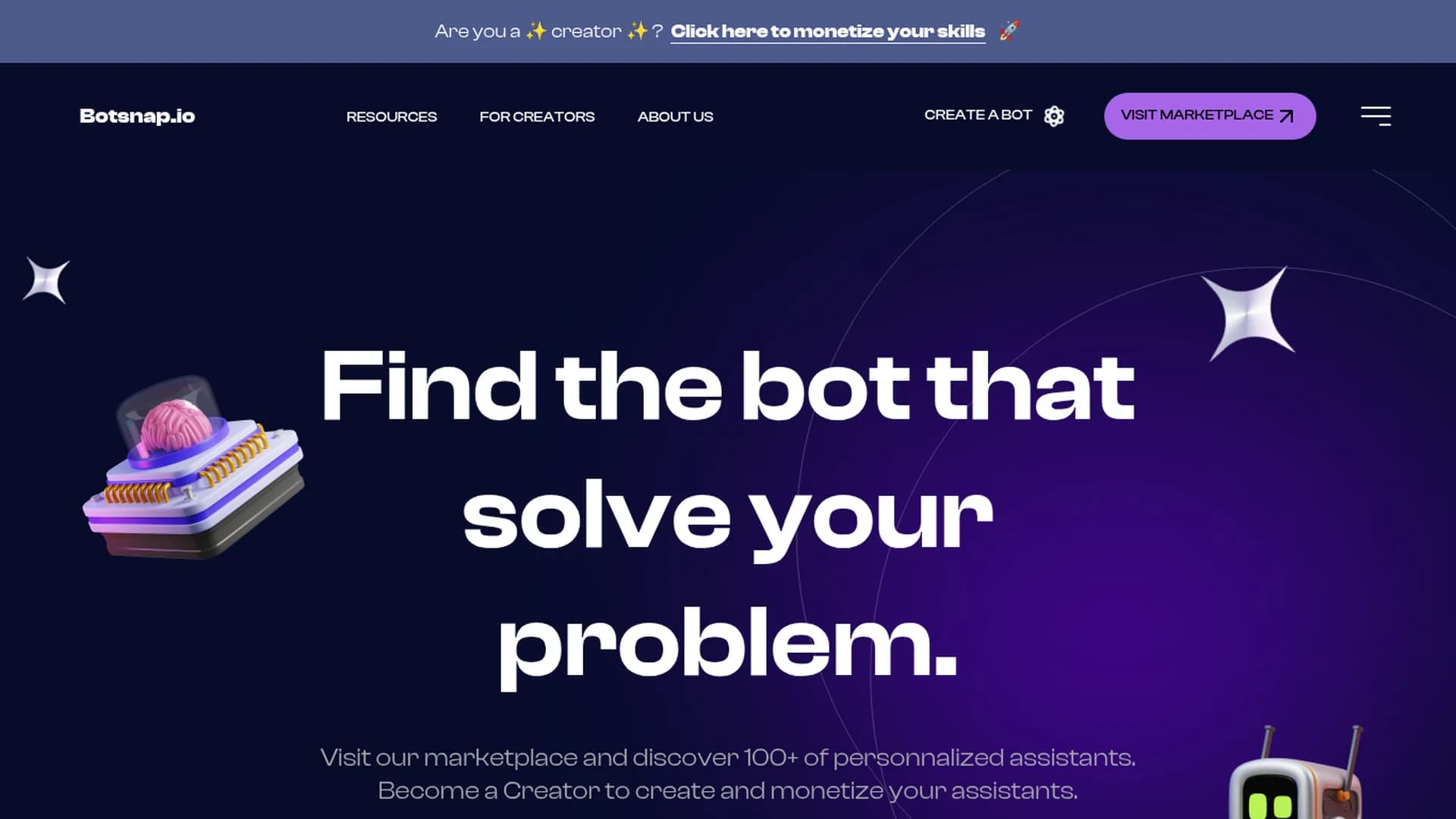 botsnap homepage
