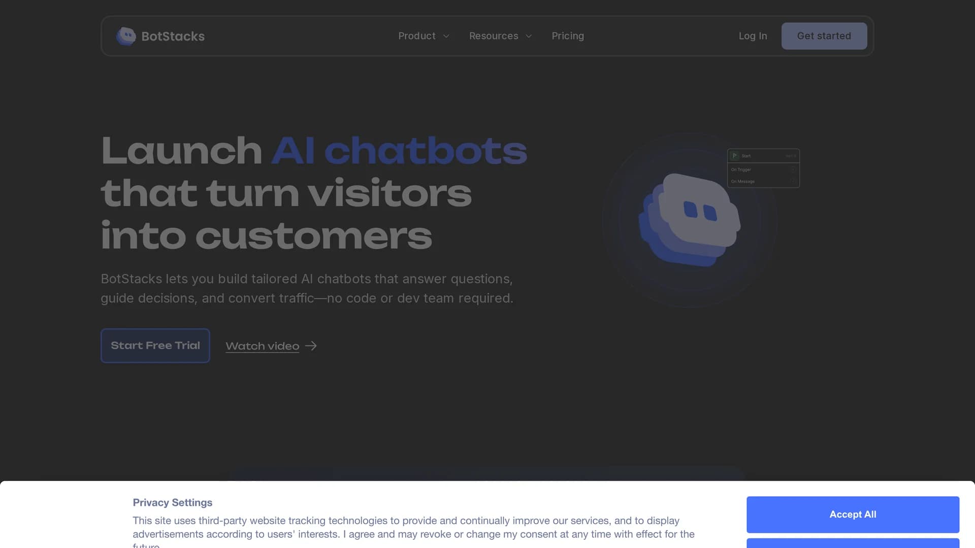 botstacks homepage
