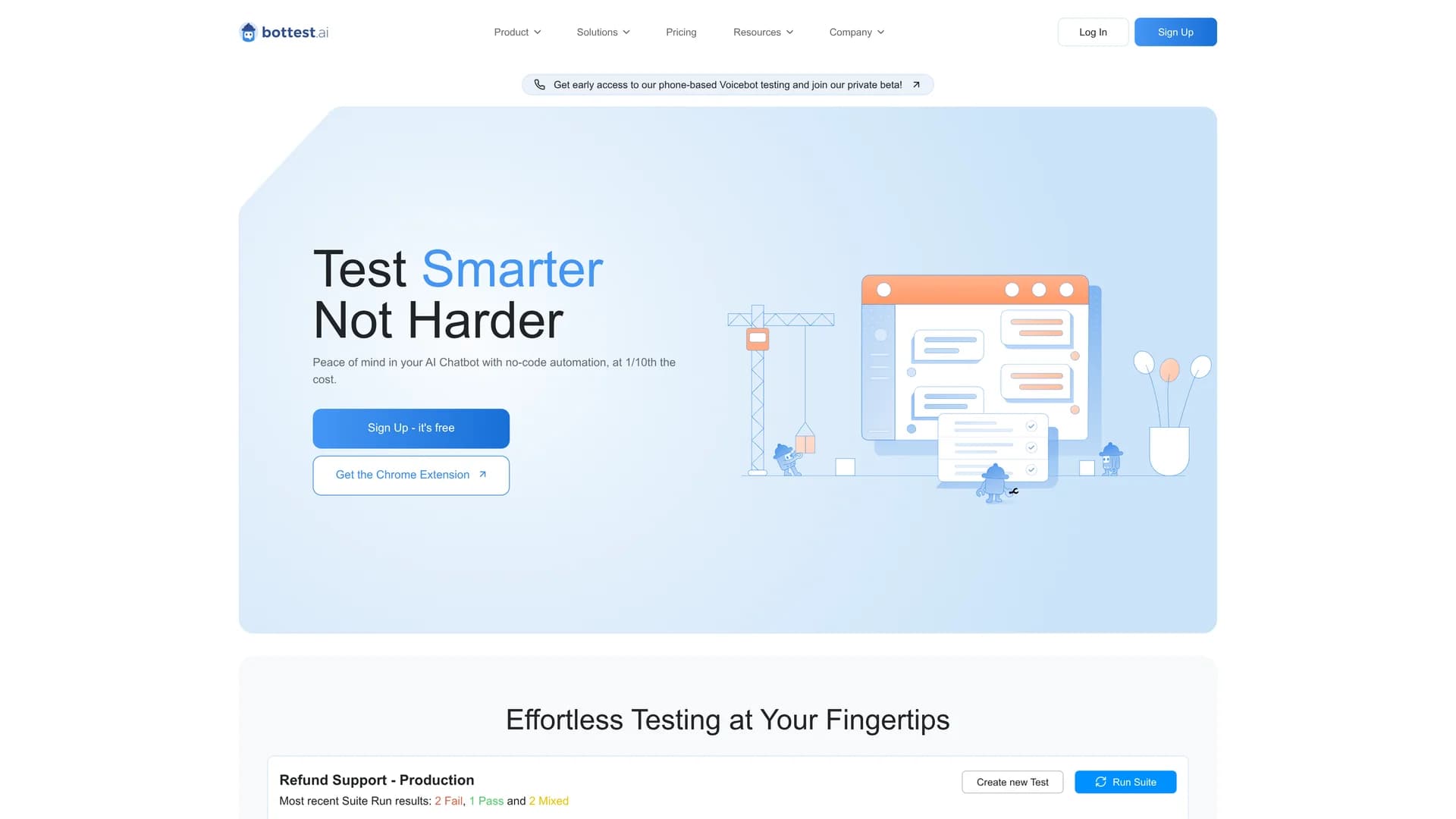bottest-ai homepage
