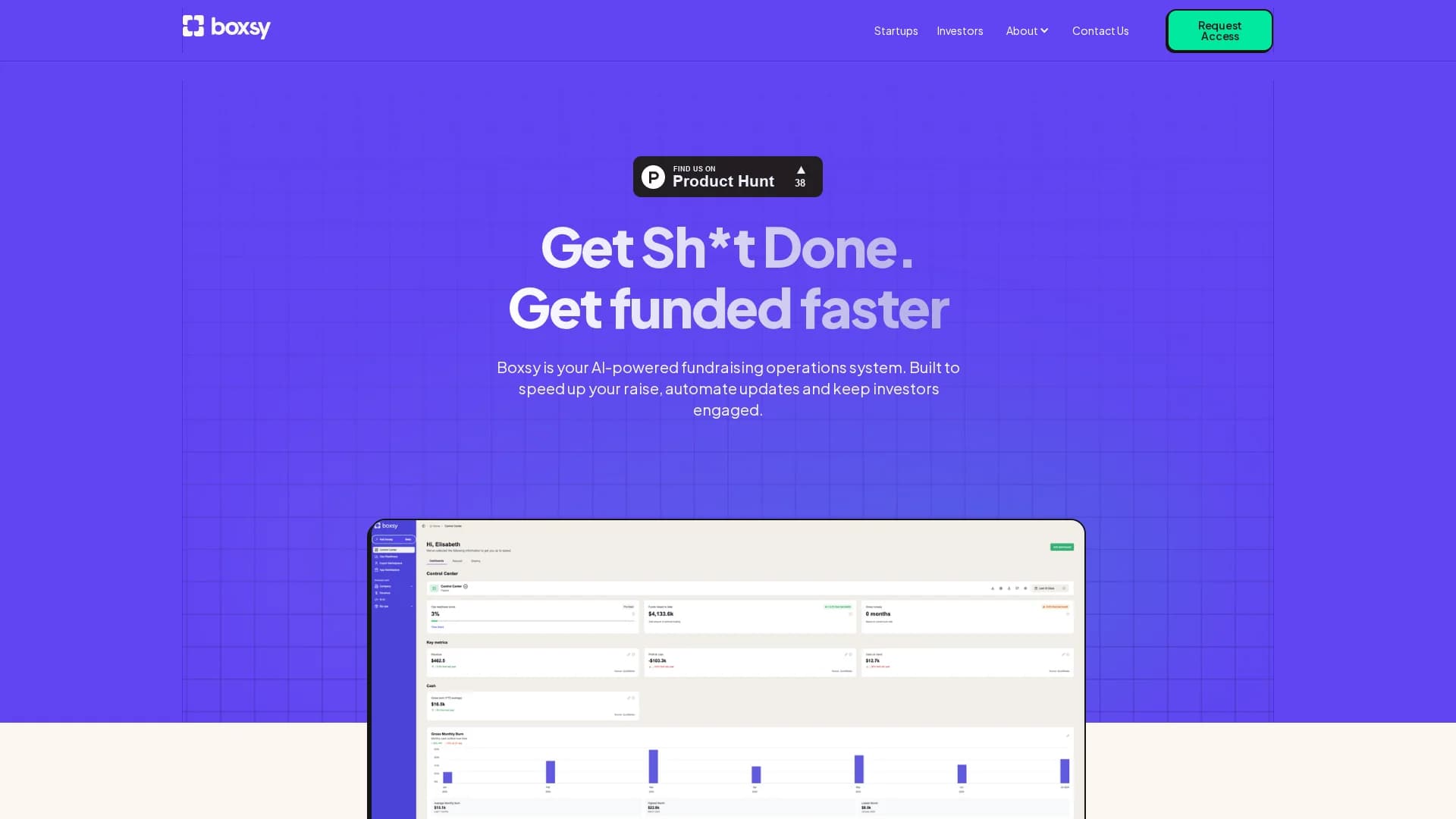 boxsy homepage